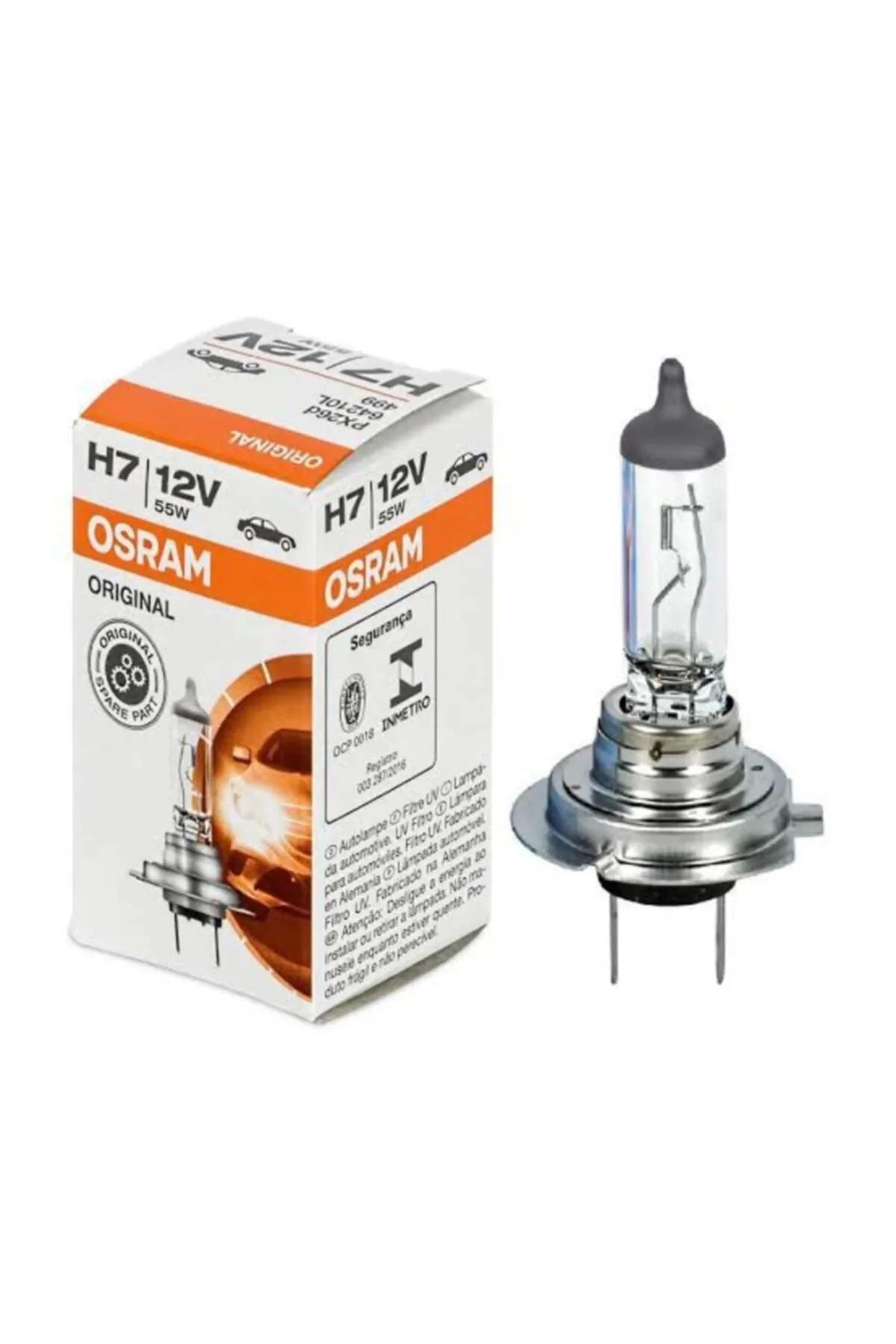 Osram12v H7 Far Ampulü 1Adet Alman Malı Orjin...