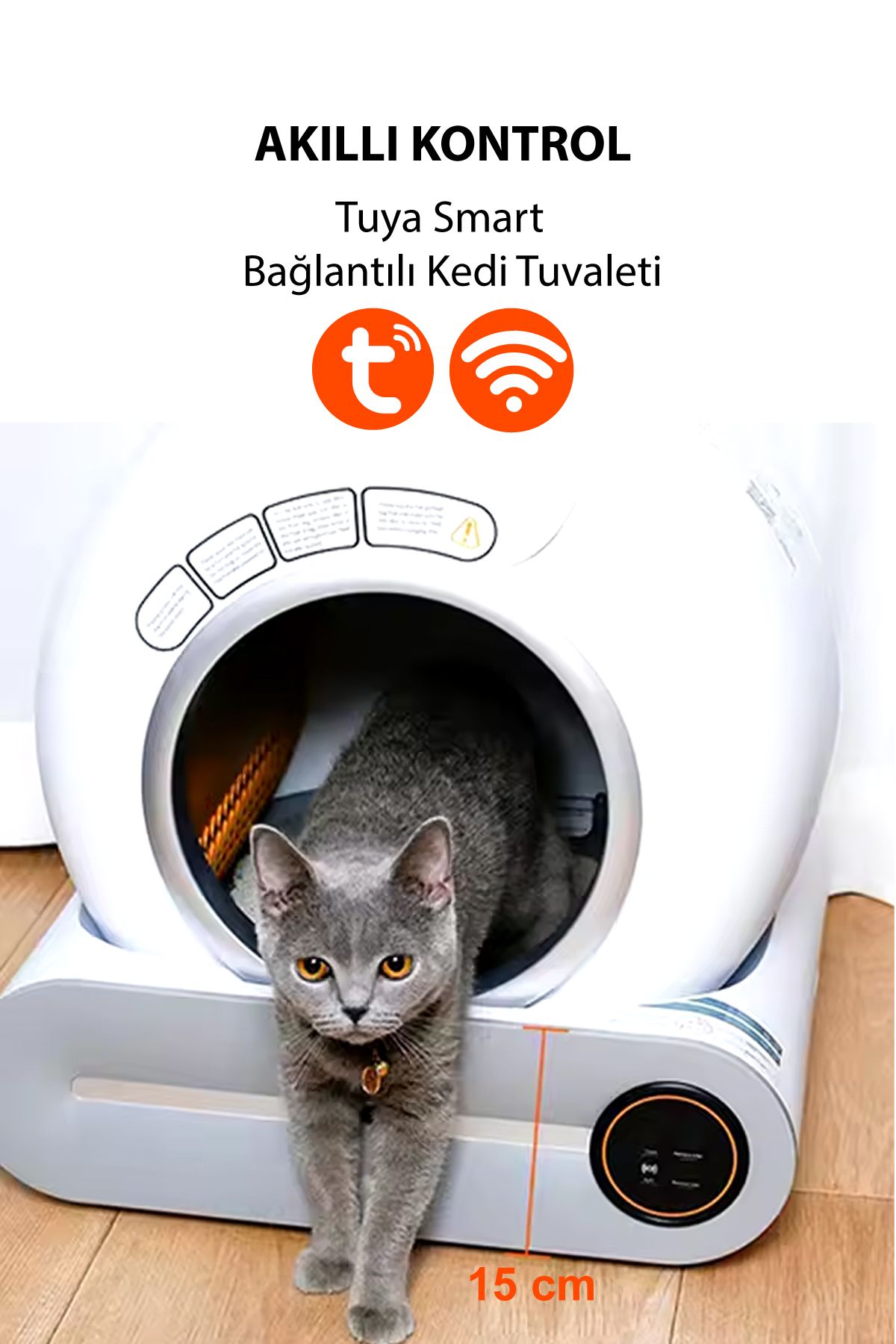 kochlerAkıllı Kedi Tuvaleti– Otomatik Kedi Tu...