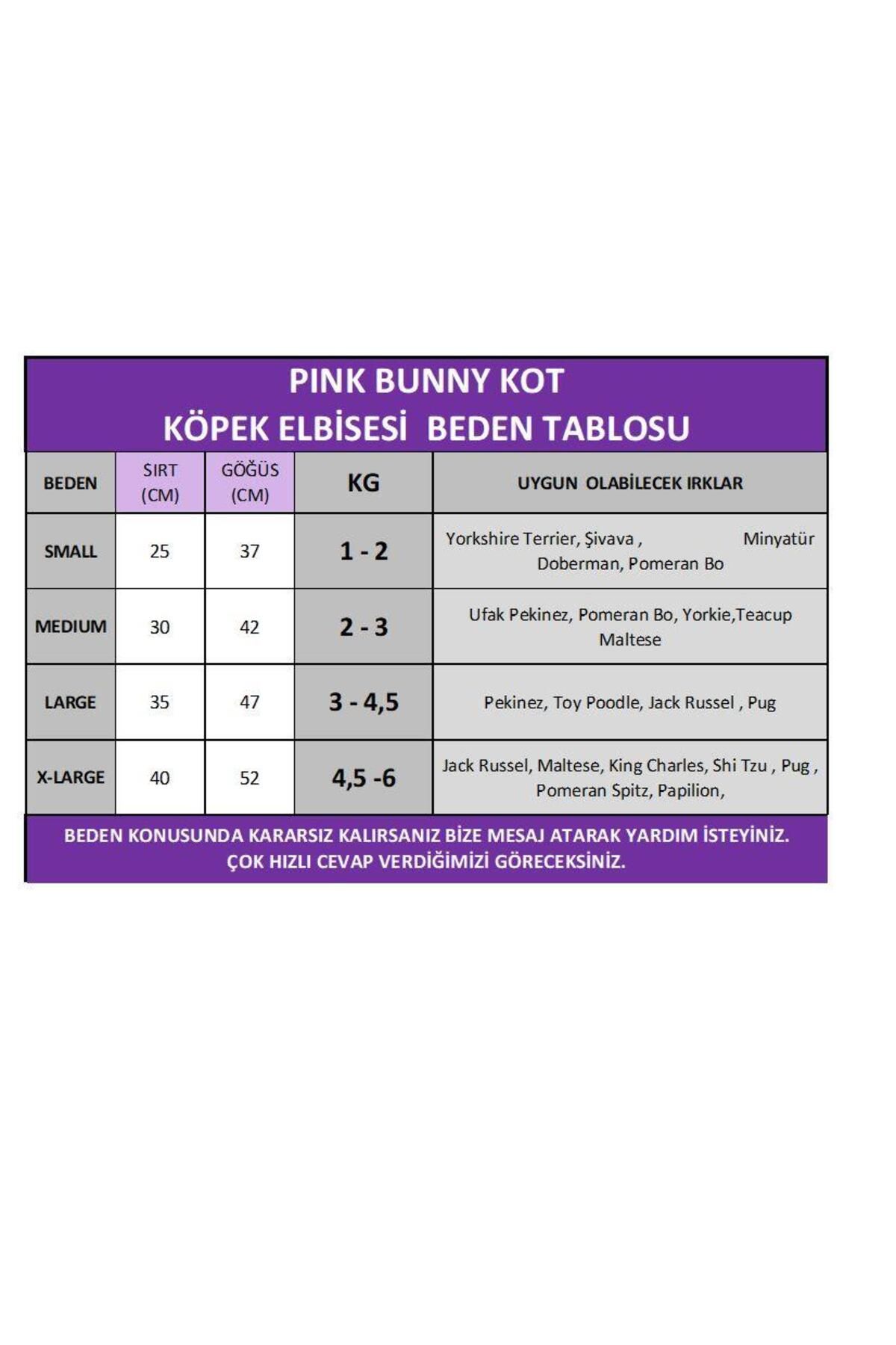 Pink Bunny Kot Köpek Elbisesi, Kıyafeti