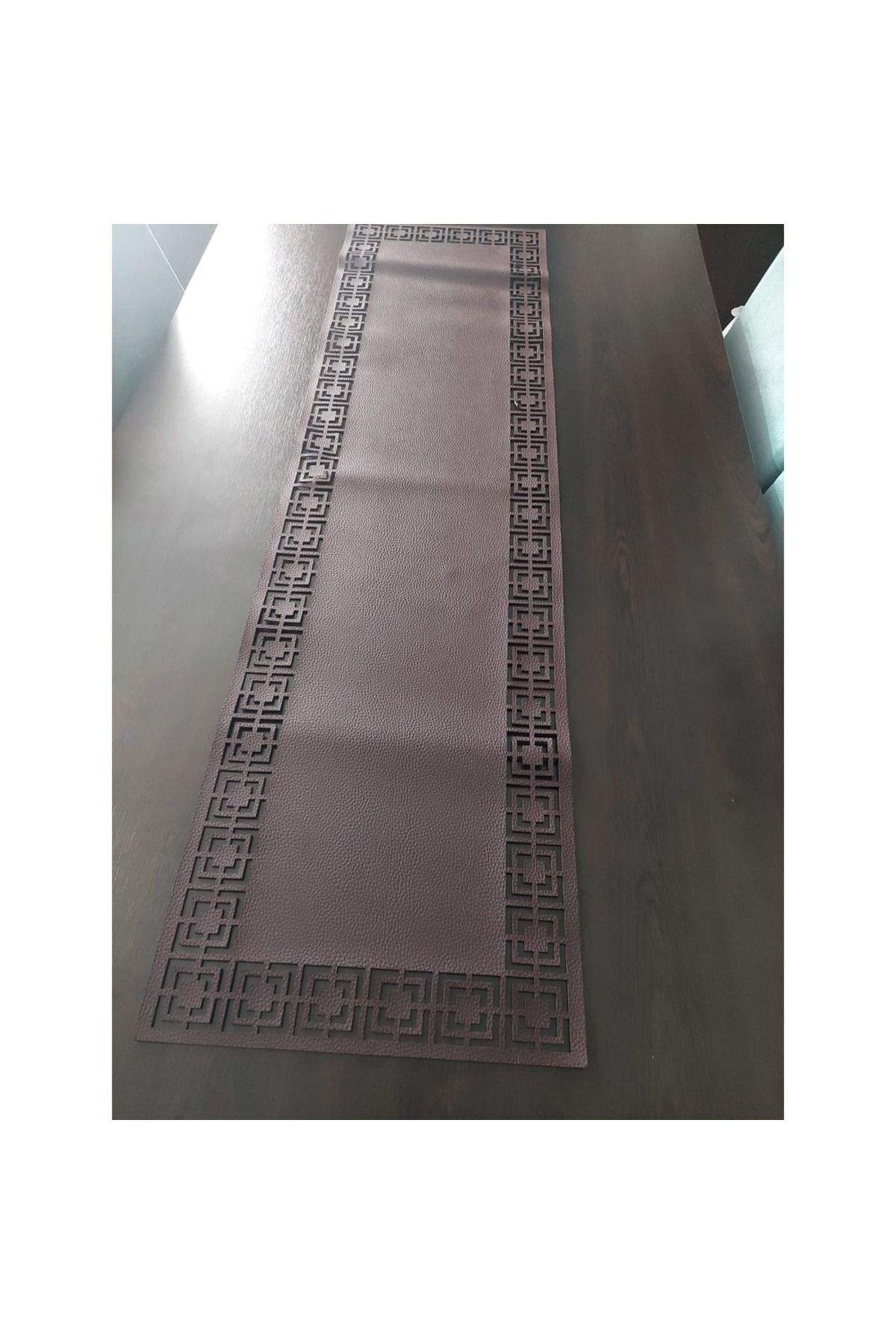 esdekorRunner 125x35cm SuniDeri Arkası Süet E...