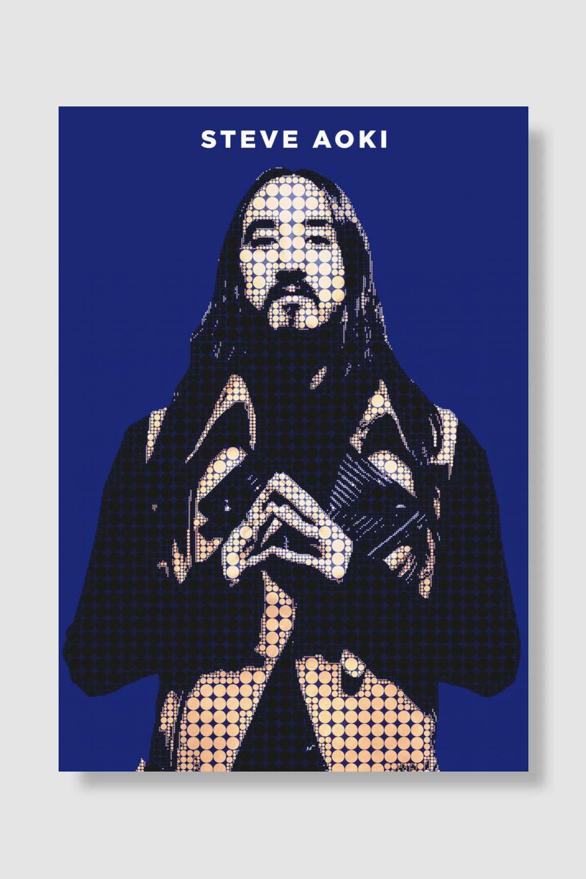 kubdekor steve aoki MüzikPoster Çerçevesiz Yü...