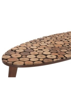 Wood Elips Orta Sehpa Image 0
