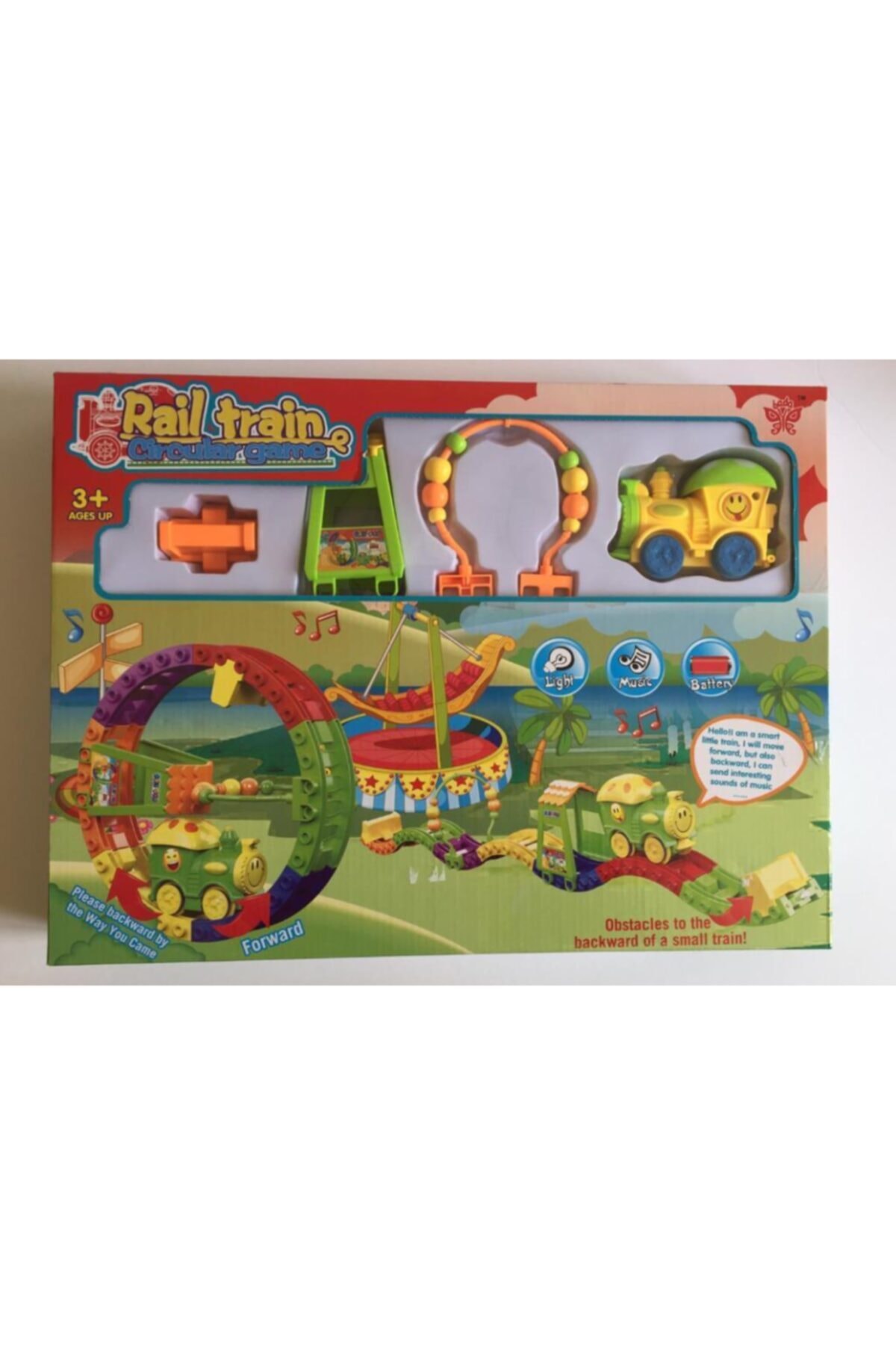 Depo Oyuncak Blok Tren