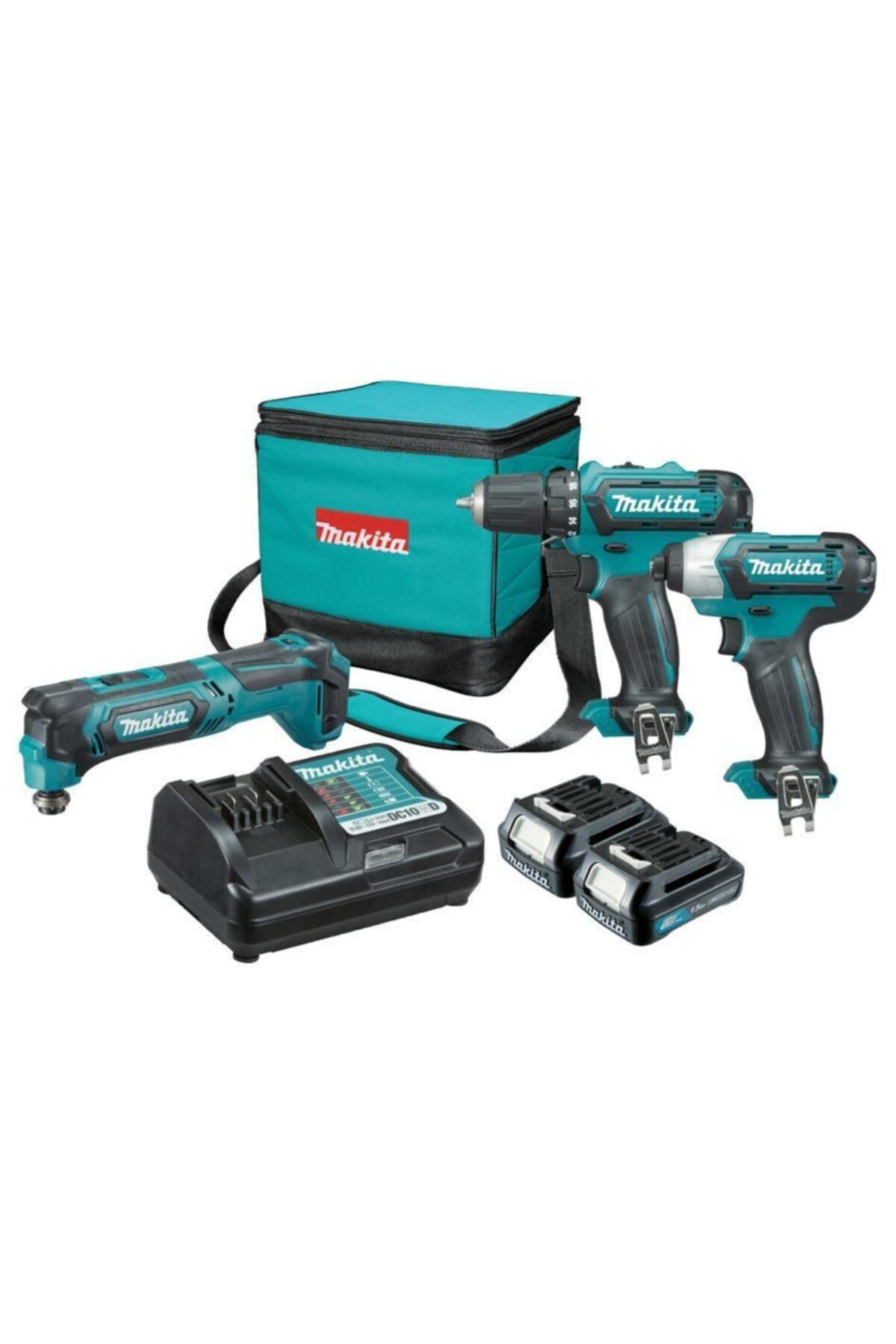 Makita Clx302ax4 Akülü Kombo Kit Set 10.8 Volt