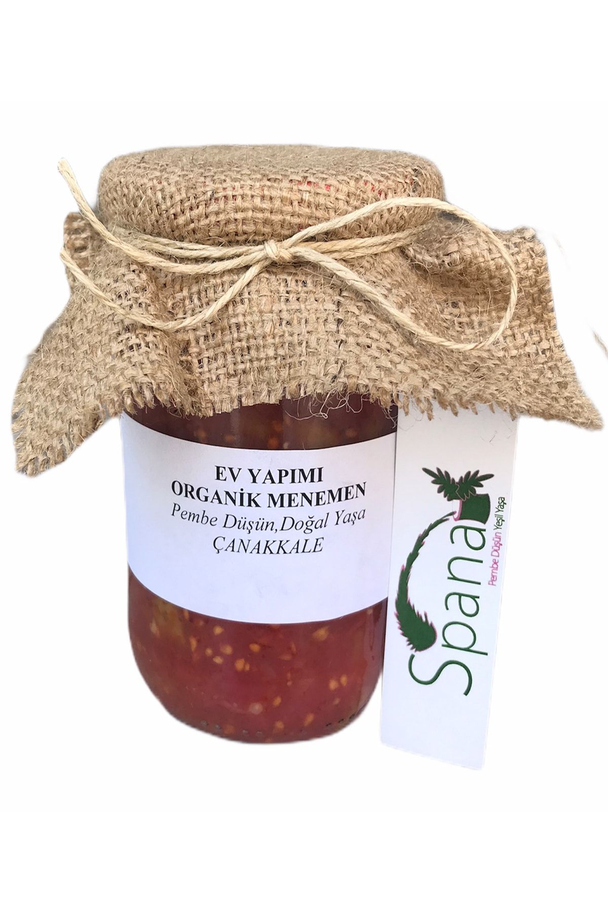 SPANA Menemen Zeytinyağlı Ev Yapımı Katkısız 820gr