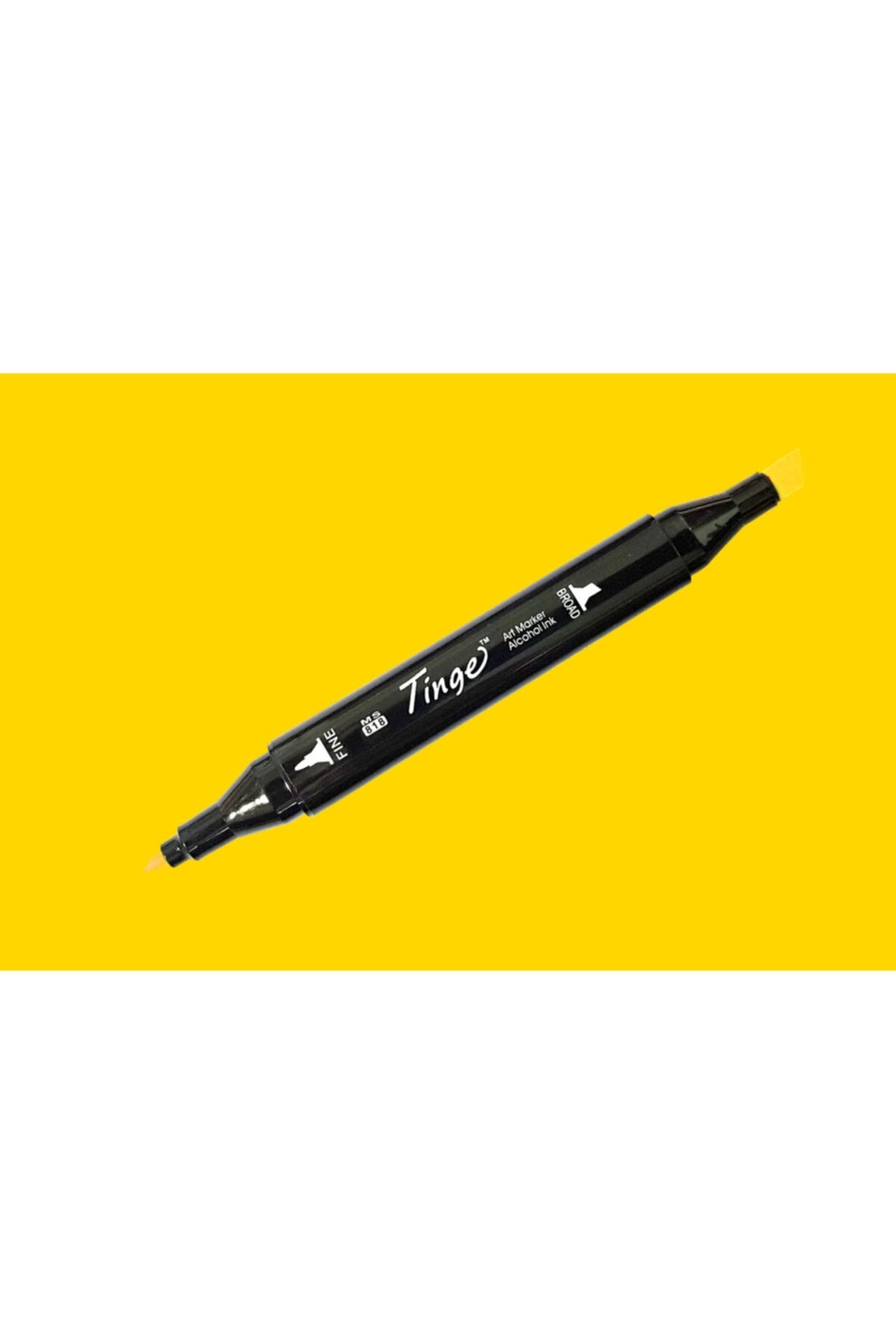 Tinge Çift Uçlu Marker Yellow 34