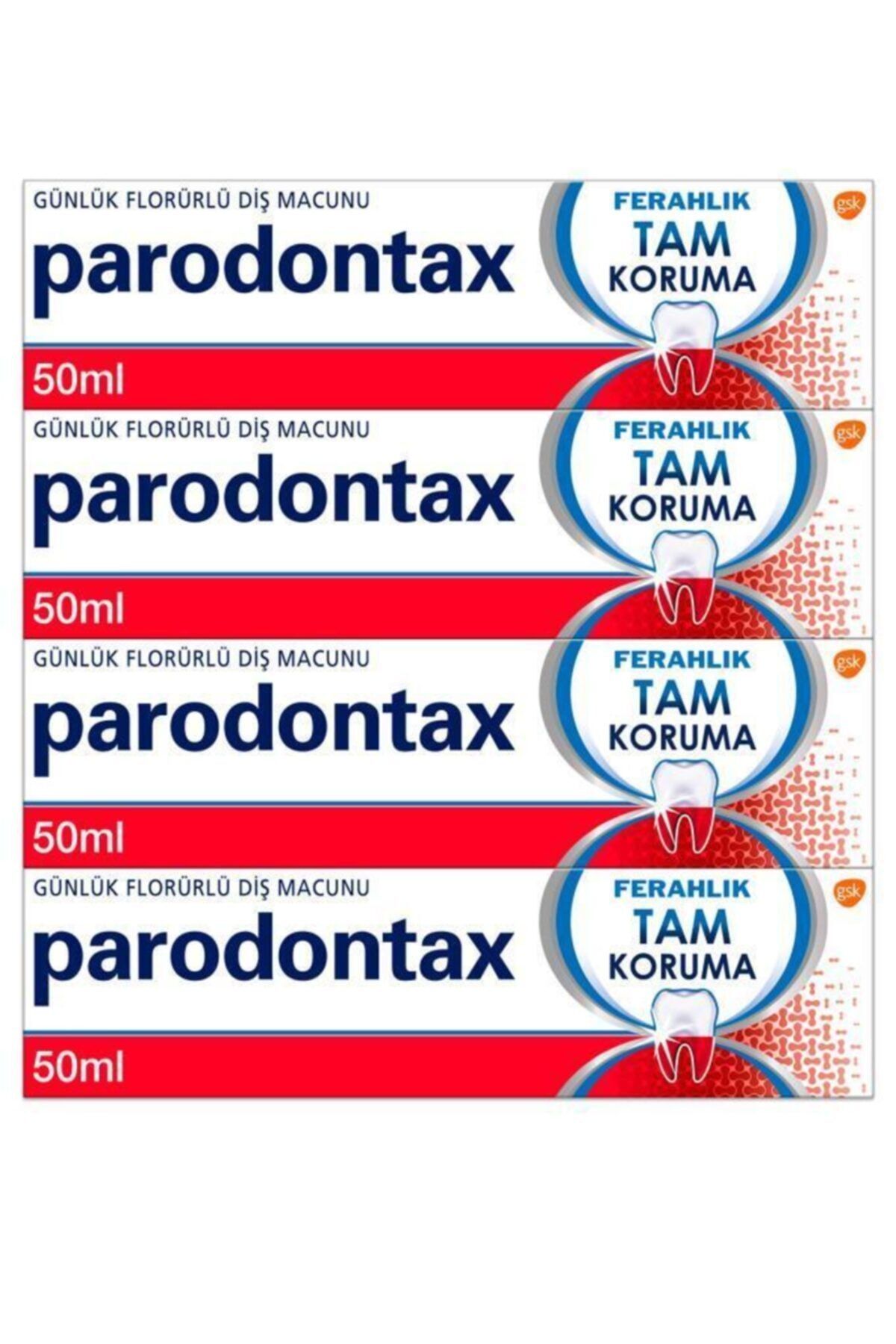 Parodontax Tam Koruma Ekstra Ferahlık 50ml X 4 Adet