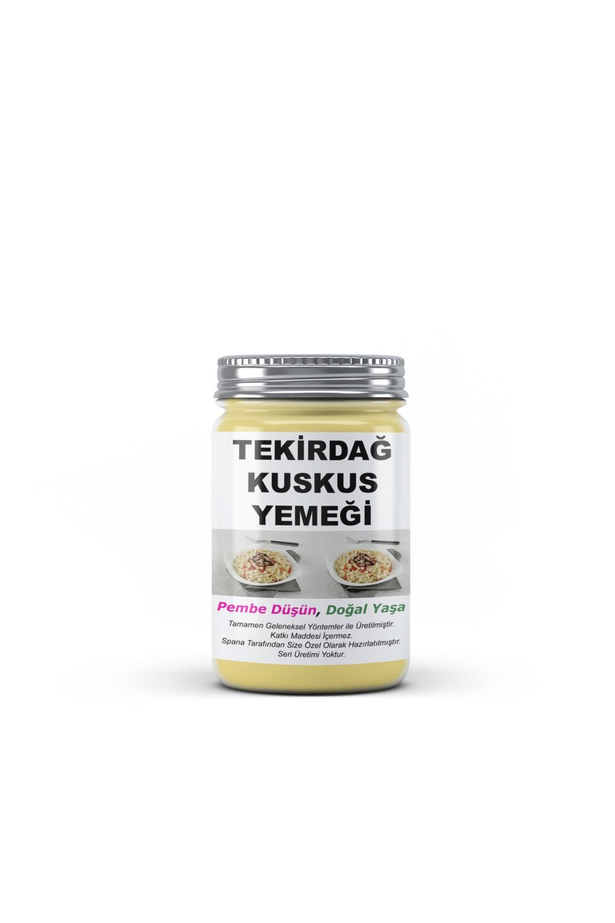 SPANA Ev Yapımı Katkısız Tekirdağ Kuskus Yemeği 1250 gr