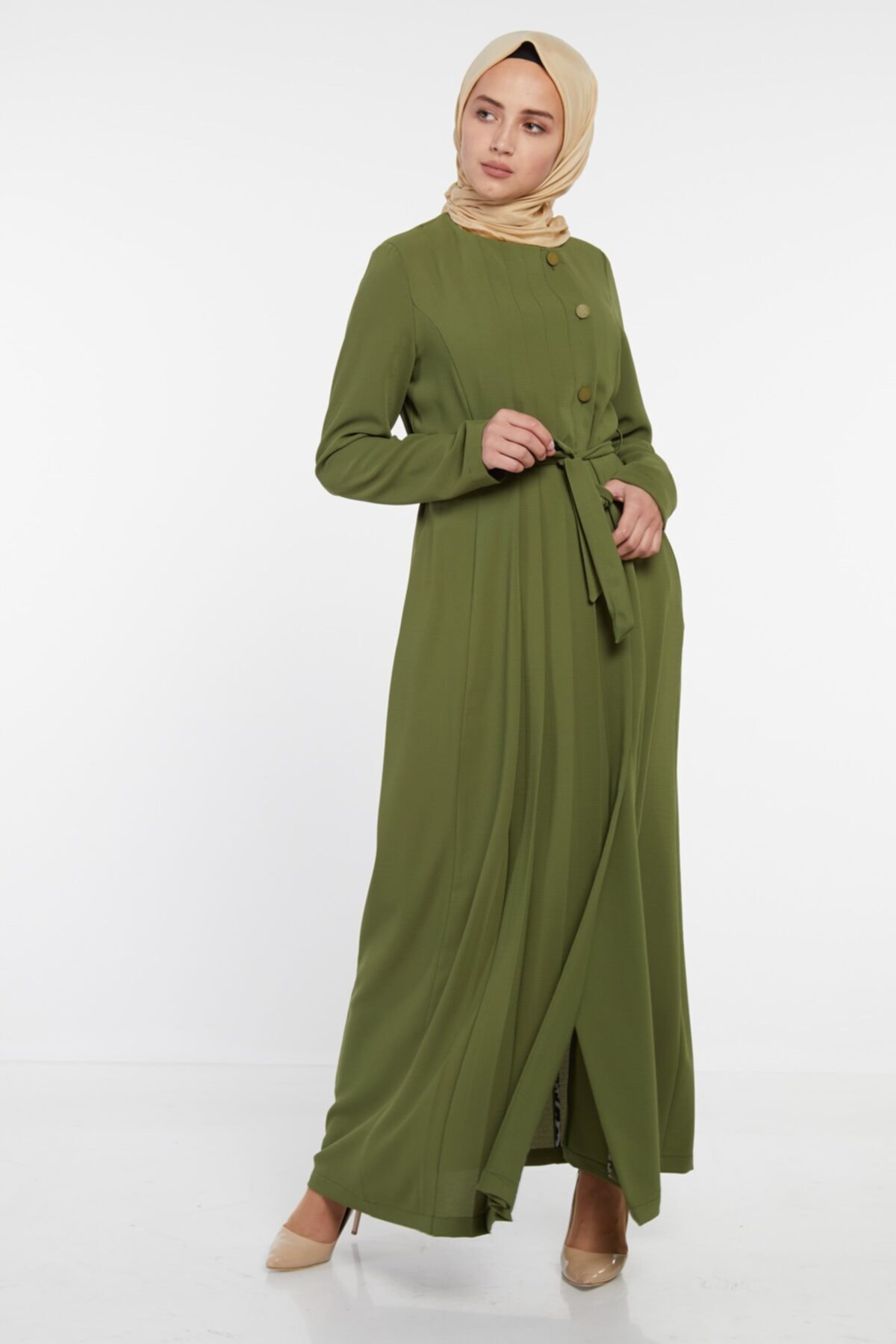 Tuğba Kadın Haki Pardesü Tk-u8820-24