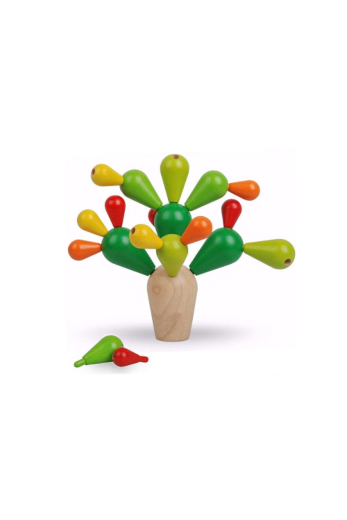 PLANTOYS Ahşap Kaktüs Denge Oyunu