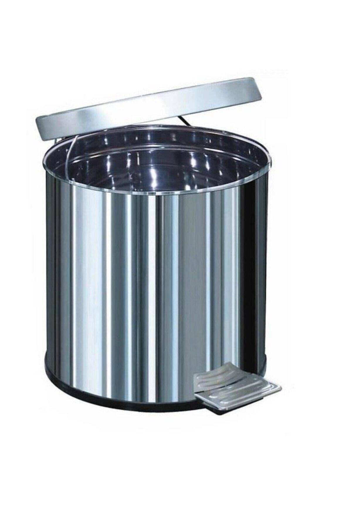 Arı Metal 1050 Pedallı Çöp Kova 40lt Su Sızdırmaz Paslanmaz Çelik