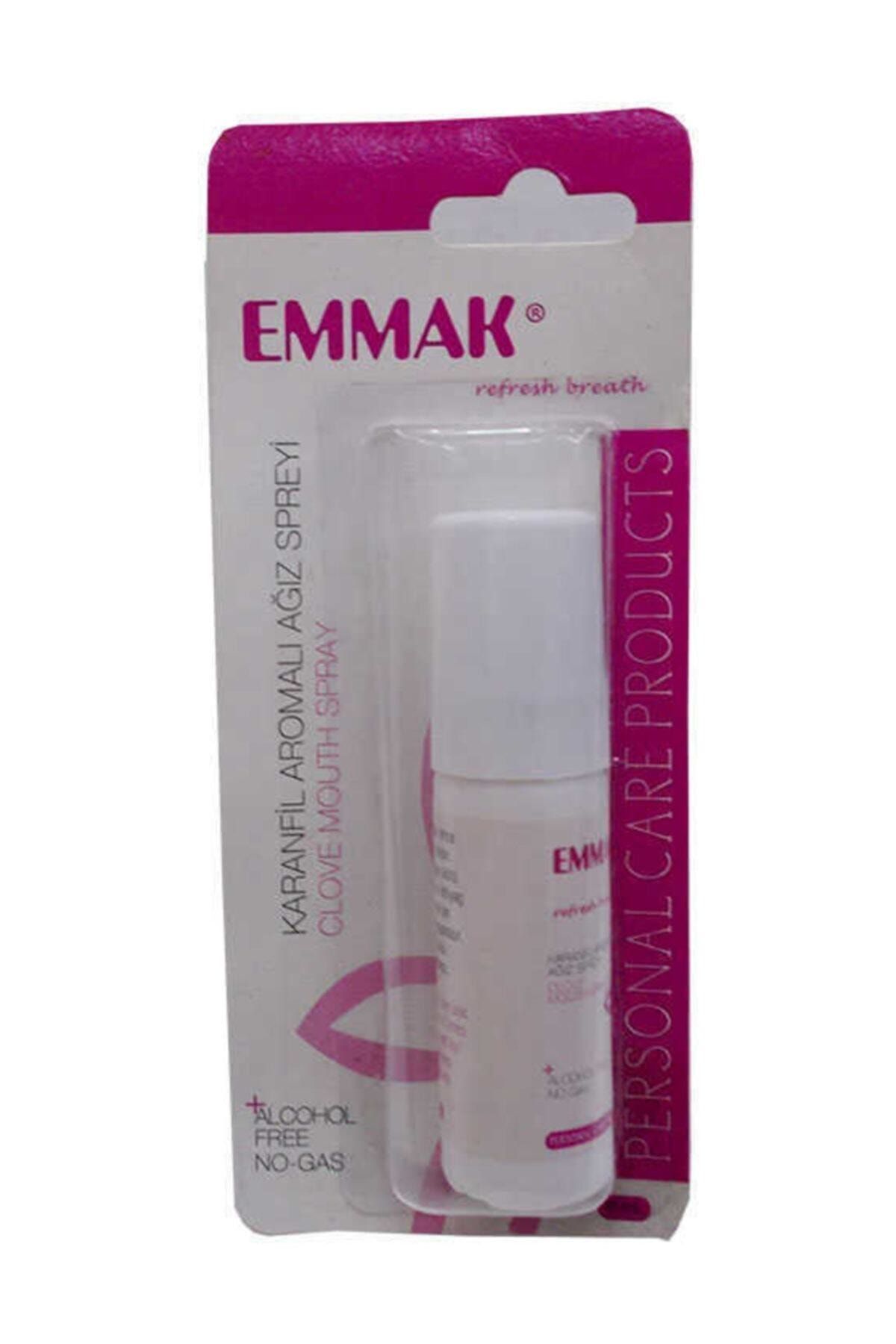 Emmak Ağız Spreyi Karanfil Aromalı Alkolsüz 15 Ml
