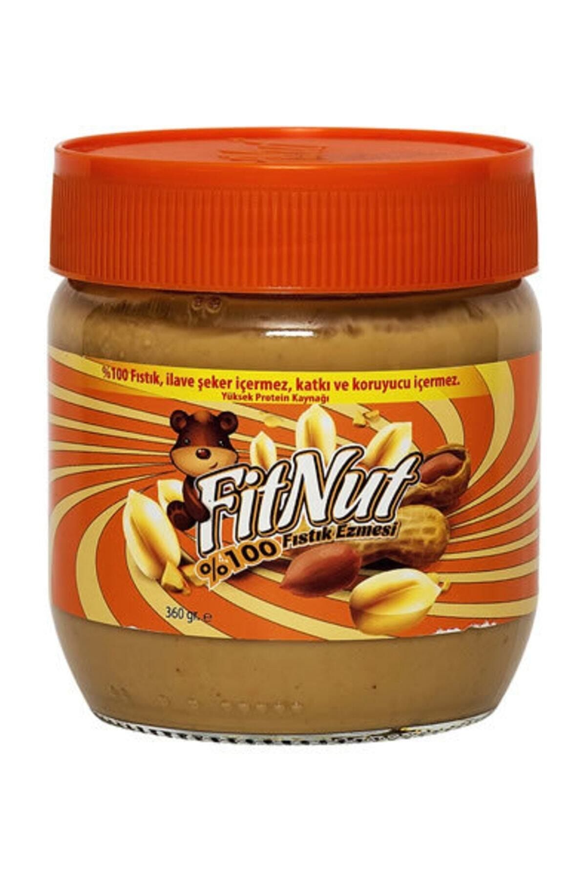 FitNut %100 Fıstık Ezmesi 360 G