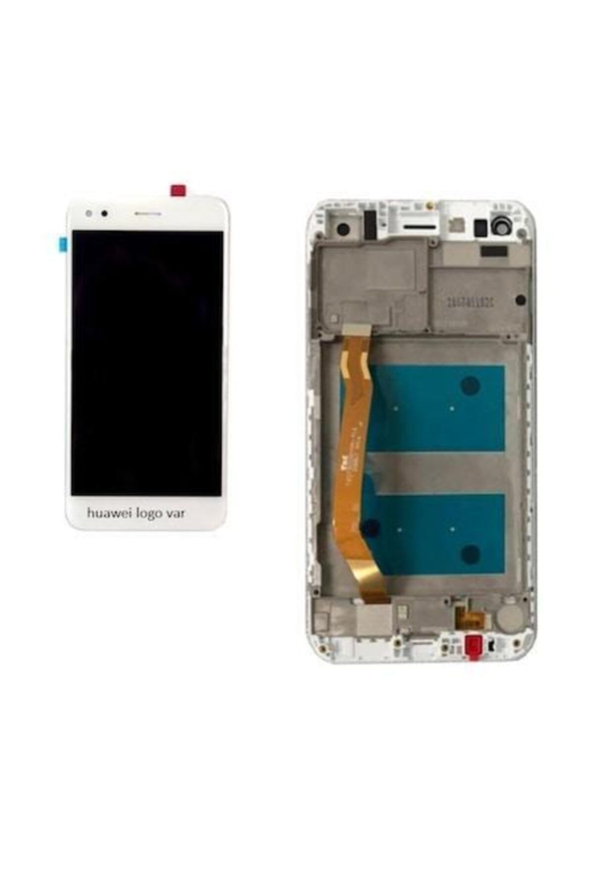 Huawei P9 Lite Mini Lcd Ekran Dokunmatik Beyaz Çıtalı