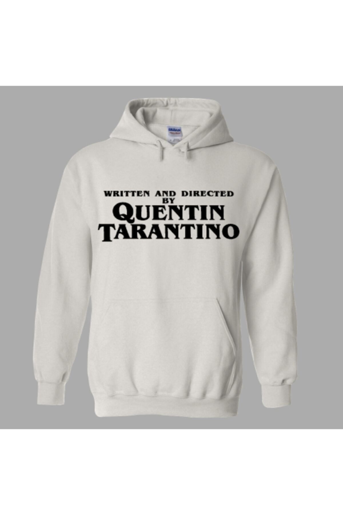 nrage Unisex Beyaz Written And Directed By Quentin Tarantino Baskılı Sweatshirt