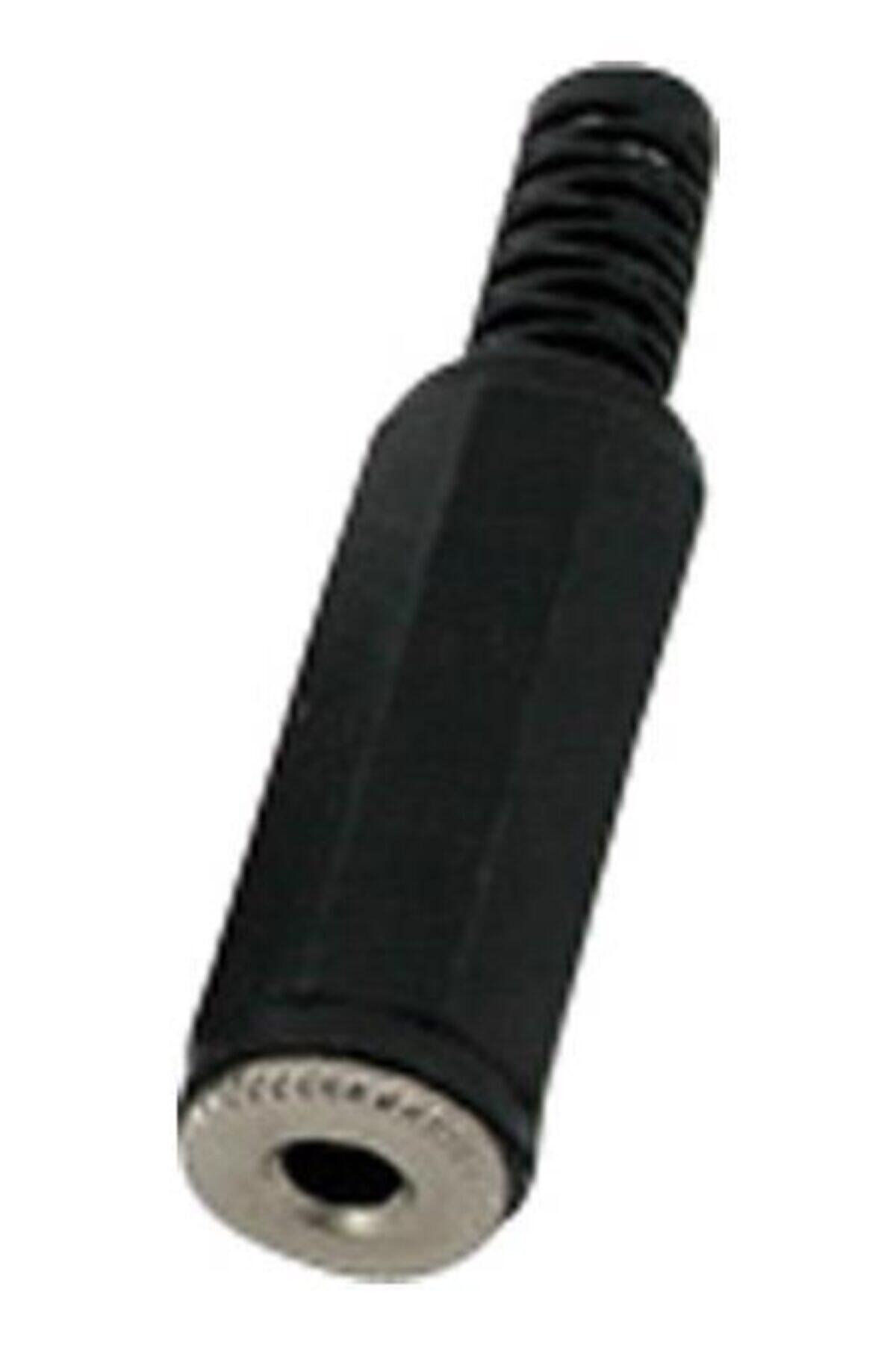 Tenon Siyah Stereo Uzatma Aparatı 3.5 mm 10'lu Paket