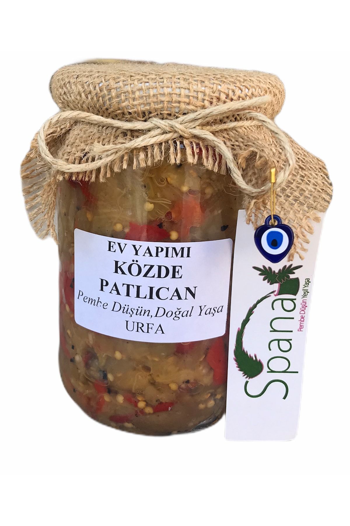 SPANA Közde Patlıcan Ev Yapımı Katkısız 330gr