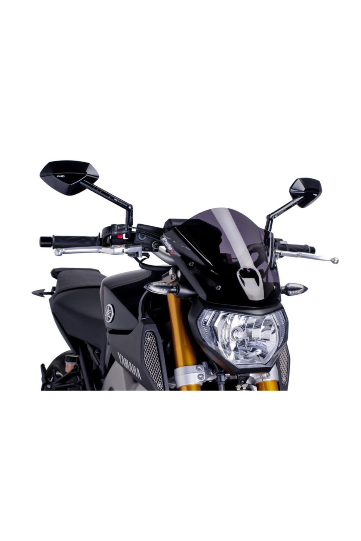 Puig 6859f Yamaha Mt-09 Koyu Füme Ön Cam