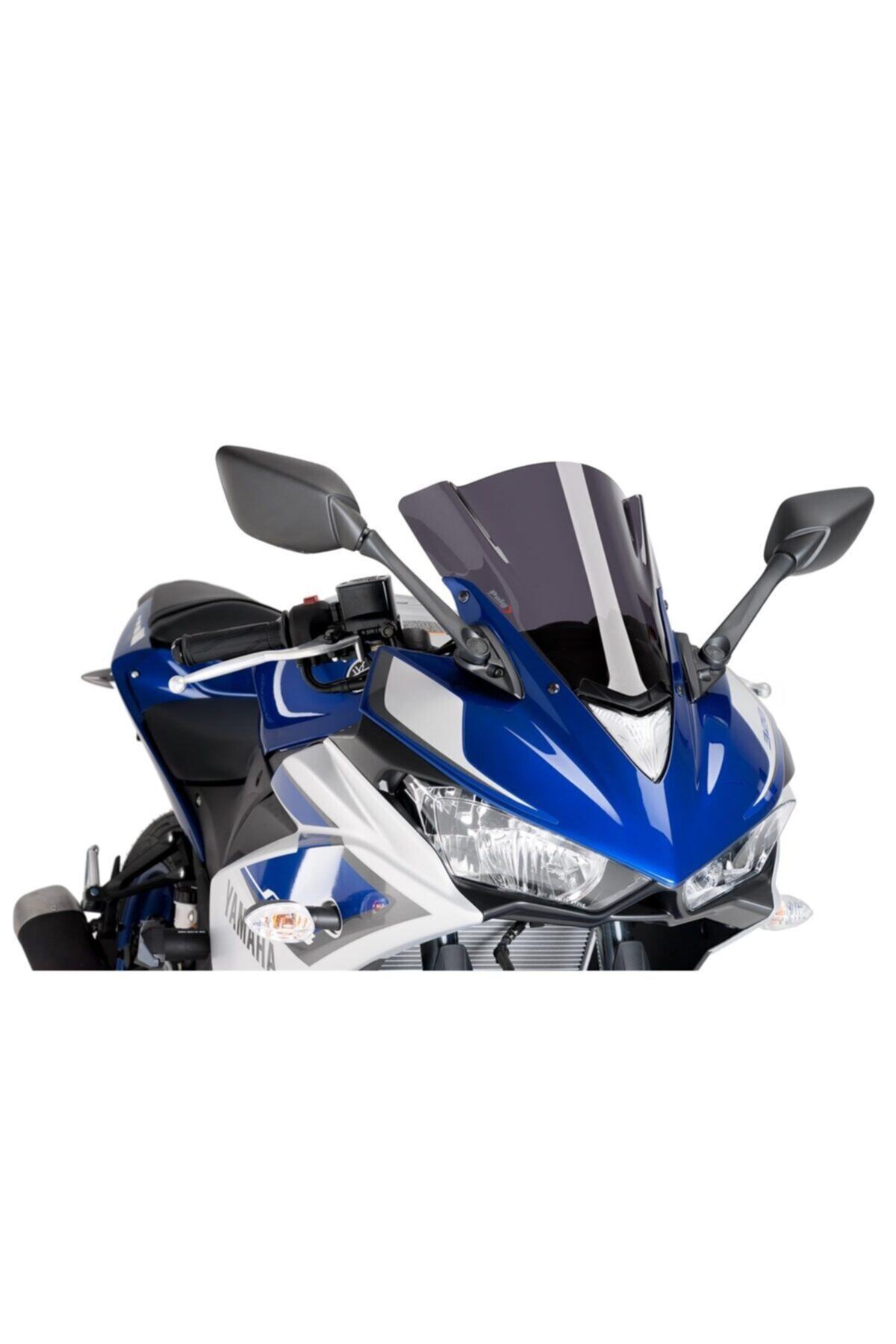 Puig 7649f Yamaha Yzf-r25 Koyu Füme Racing Ön Cam