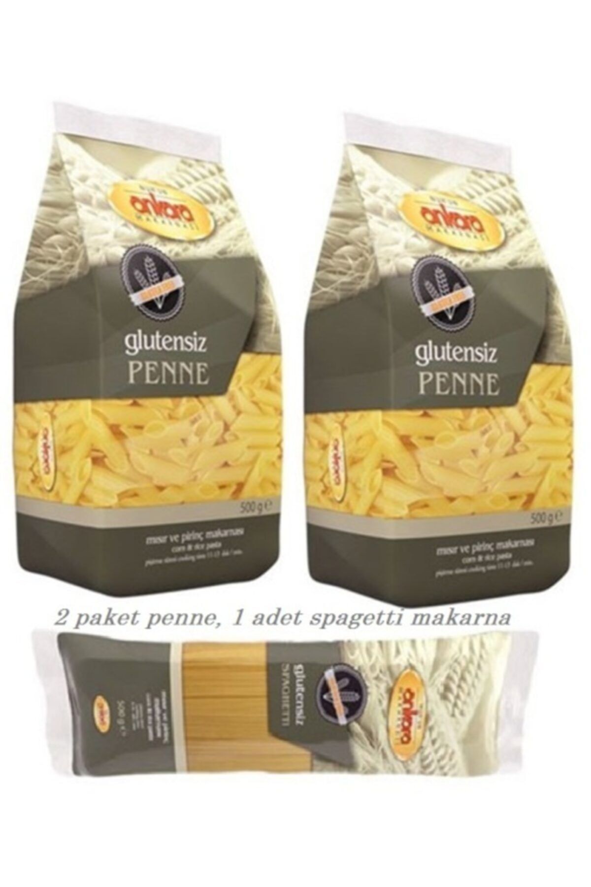 nuh un ankara glutensiz makarna seti 3 adet fiyati yorumlari trendyol