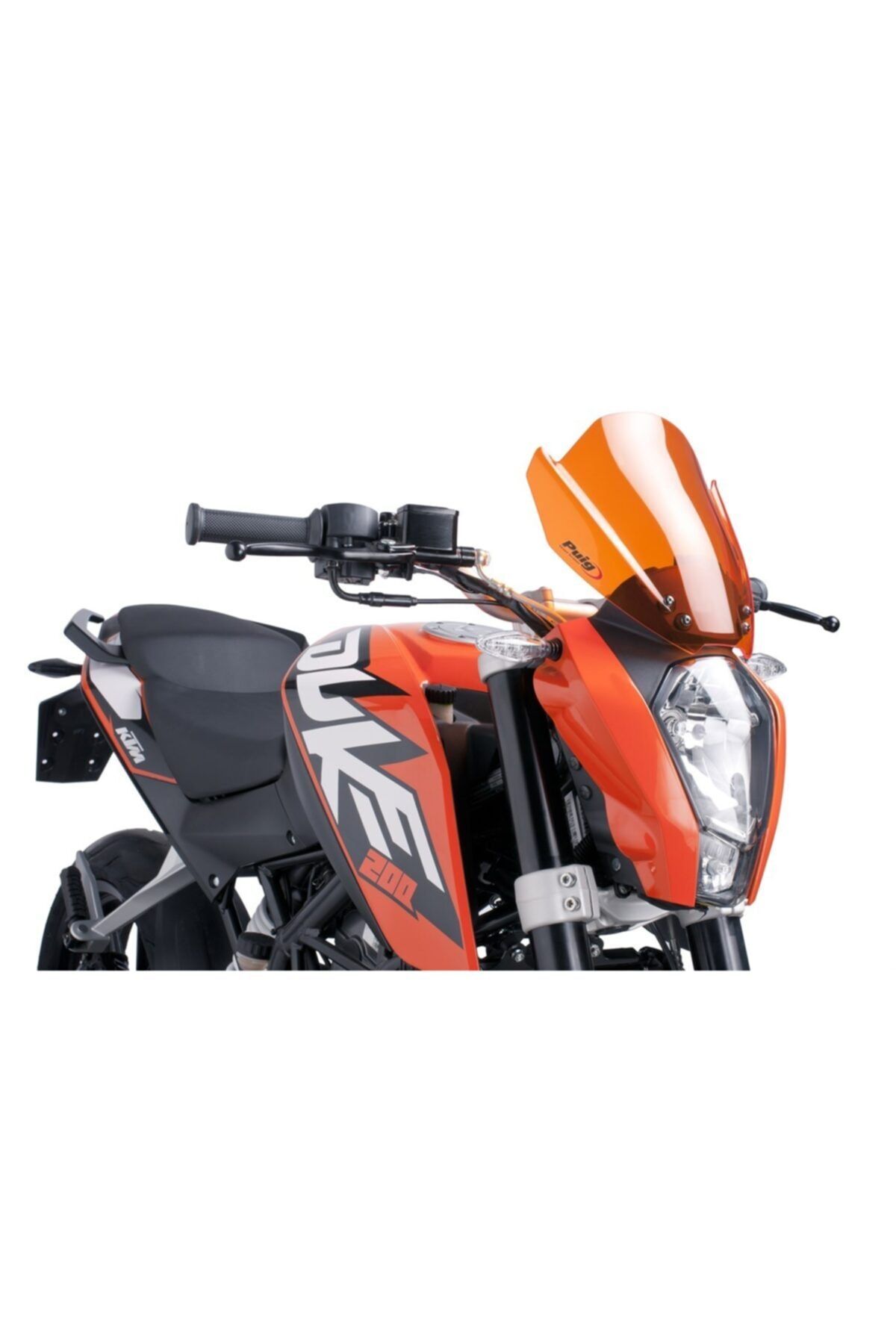 Puig 6275t Ktm 125 Duke Turuncu Ön Cam
