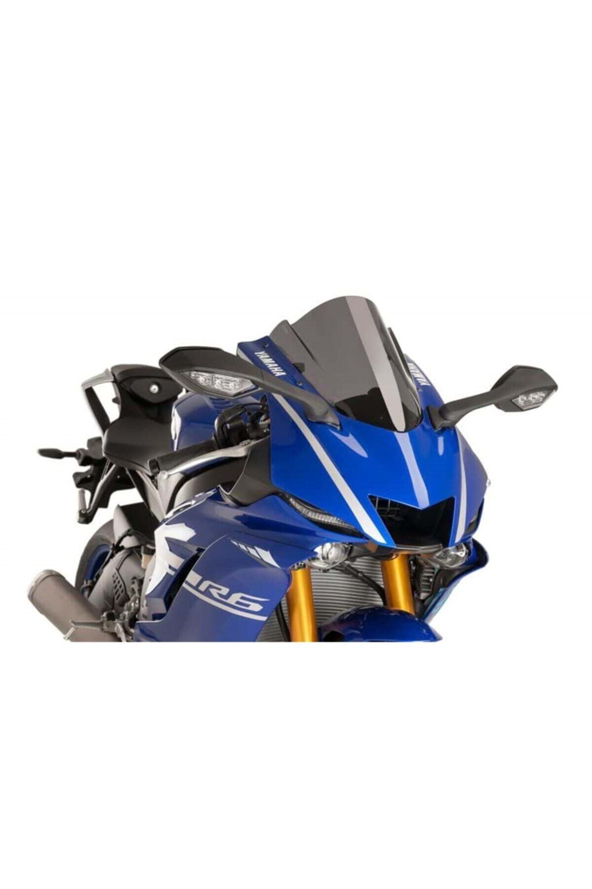 Puig 9723h Yamaha Yzf-r6 Siyah Racing Ön Cam