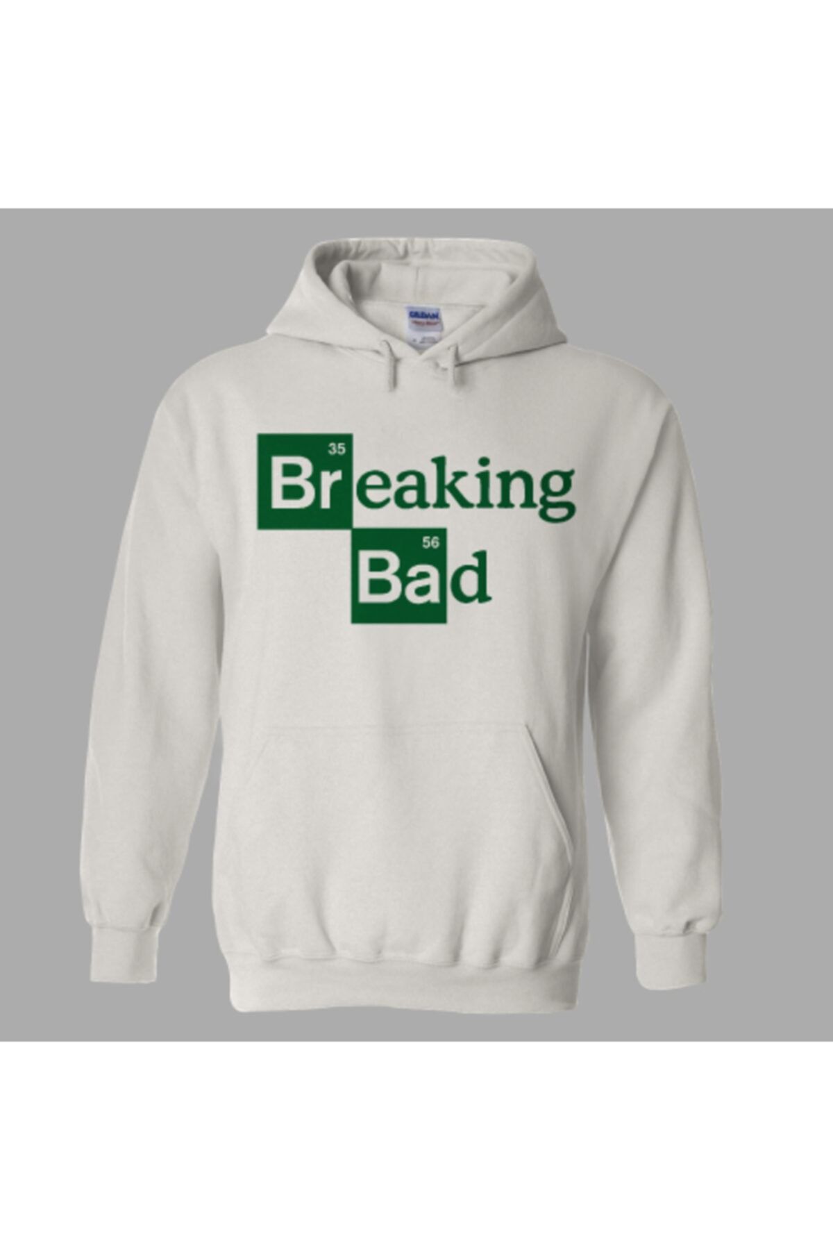 nrage Unisex Beyaz Breaking Bad Beyaz Hoodie