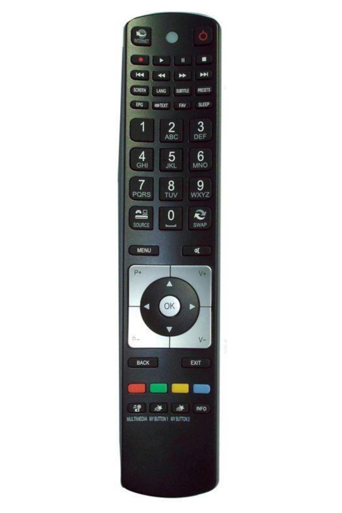 Vestel Led Lcd Plazma Yeni Model Tv Kumandası