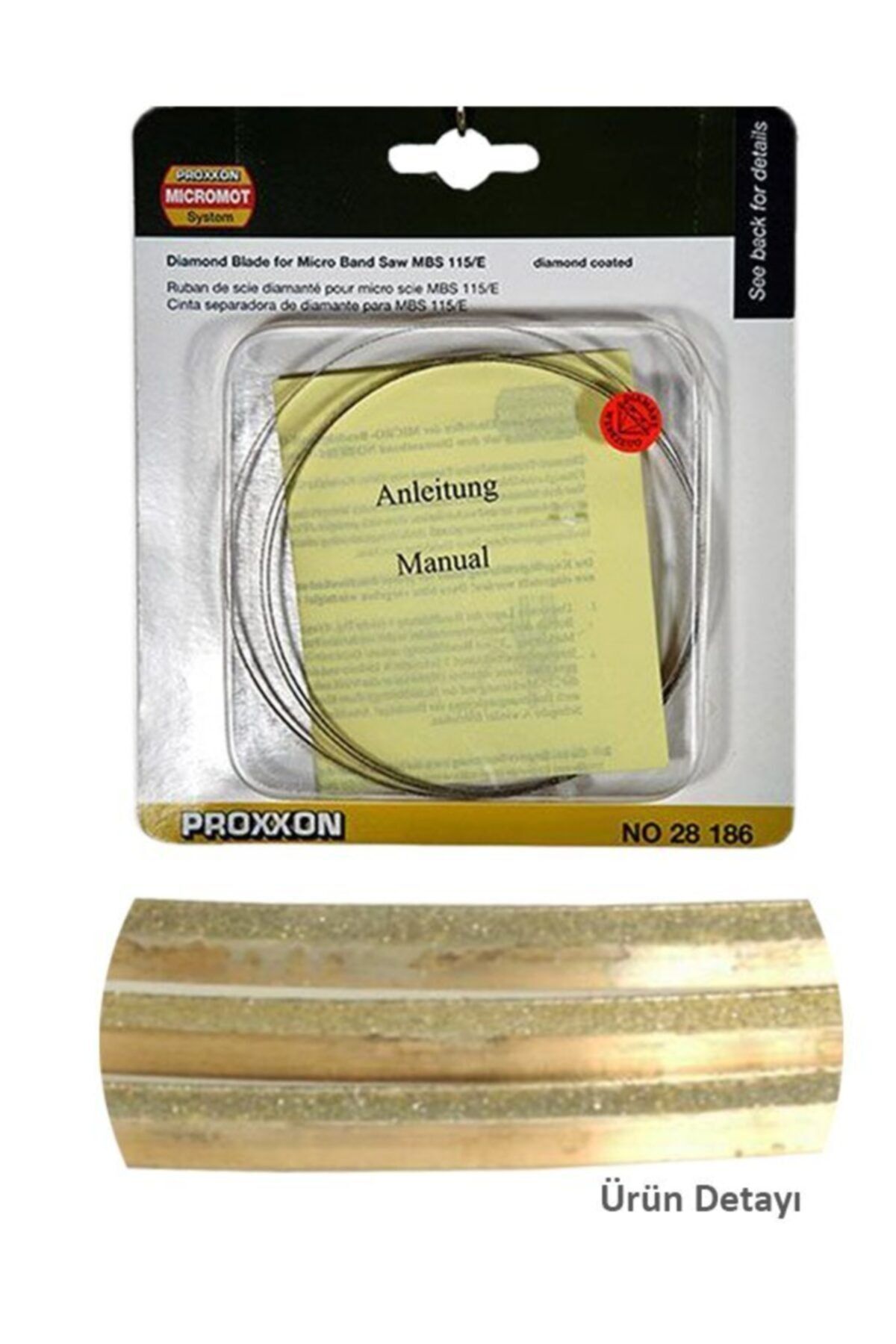 Proxxon 28186 Elmas Şerit Testere (mbs 240/e Için)