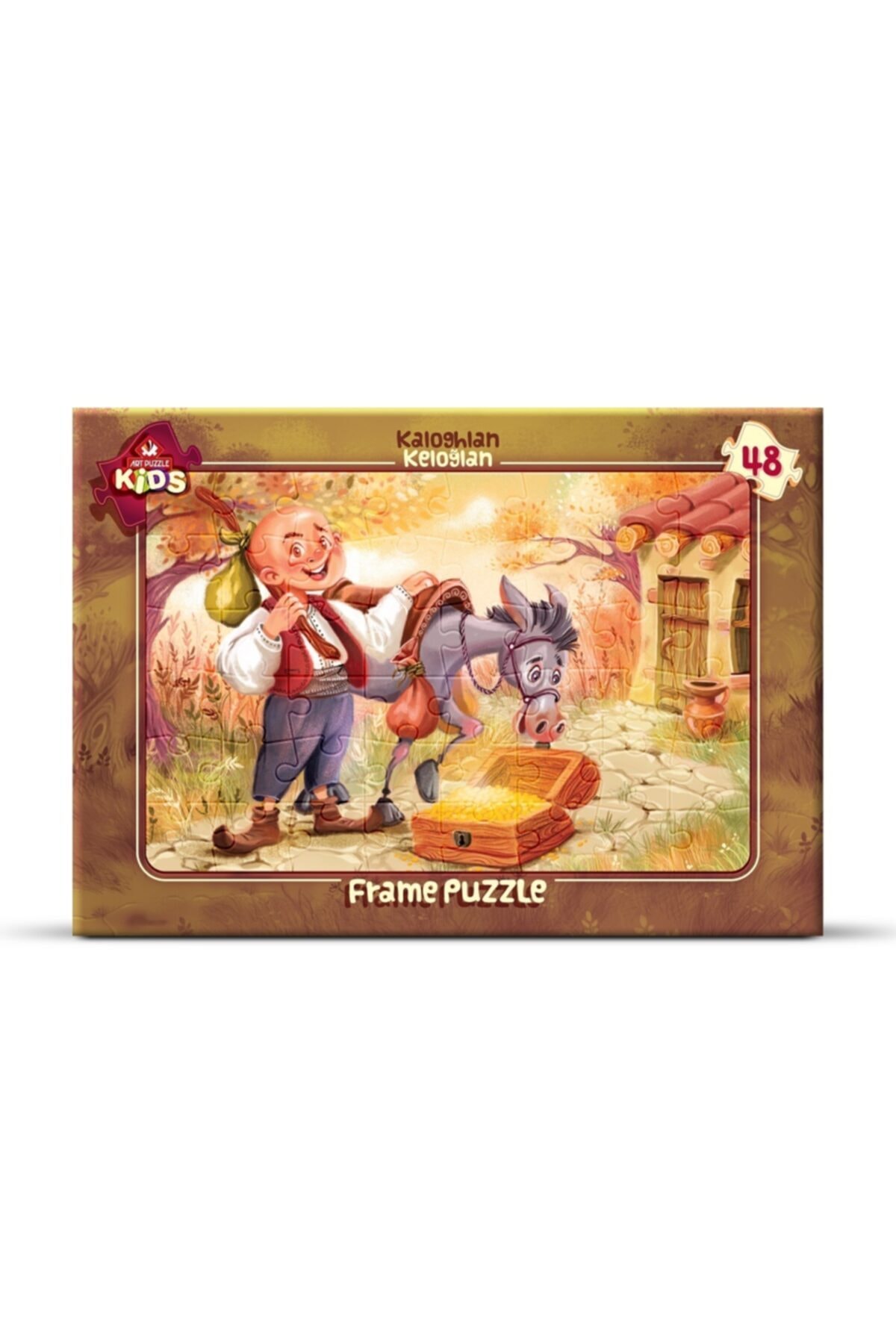 Art Puzzle Art Çoçuk Frame Puzzle Keloğlan 48 Parça