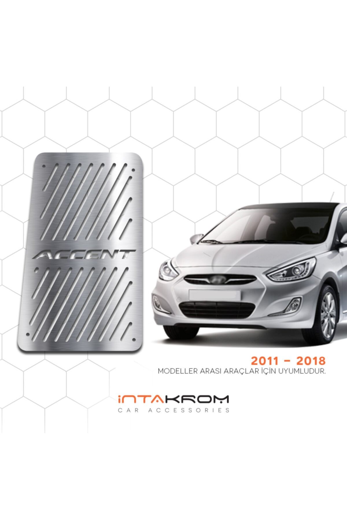 intachrom hyundai accent blue krom ayak dinlendirme pedali 2011 2019 fiyati yorumlari trendyol