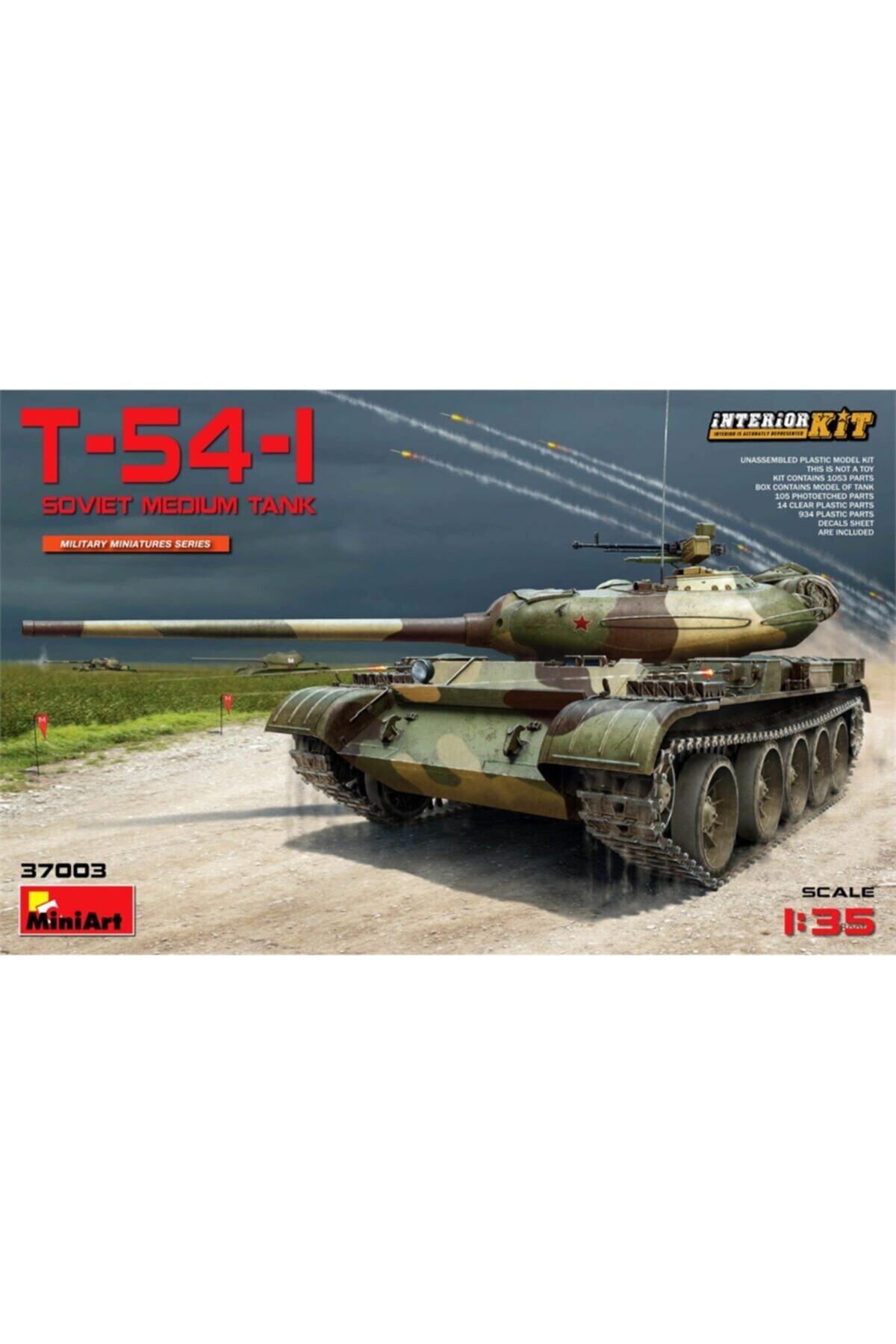 MiniArt T-54-ı Sovyet Orta Tank Iç Yapısıyla