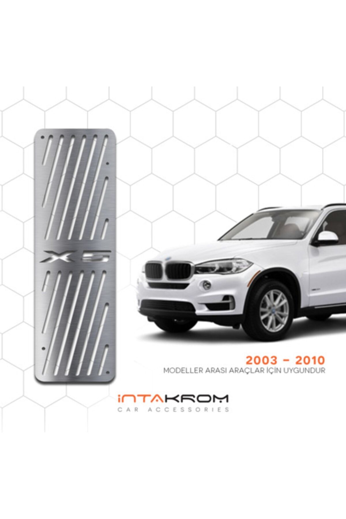 İntachrom Bmw X5 Krom Ayak Dinlendirme Pedalı - 2013 - 2019