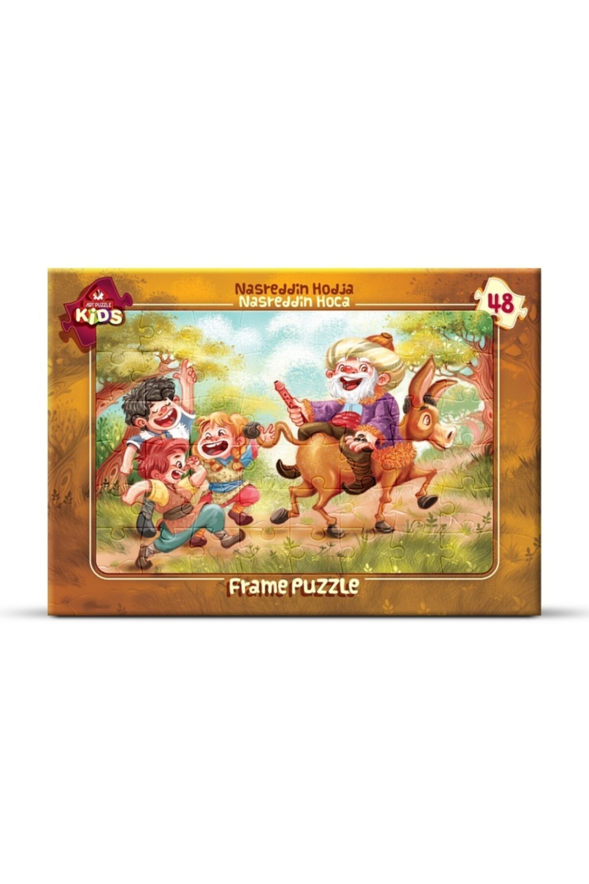 Art Puzzle Art Çoçuk Frame Puzzle Nasreddin Hoca 48 Parça
