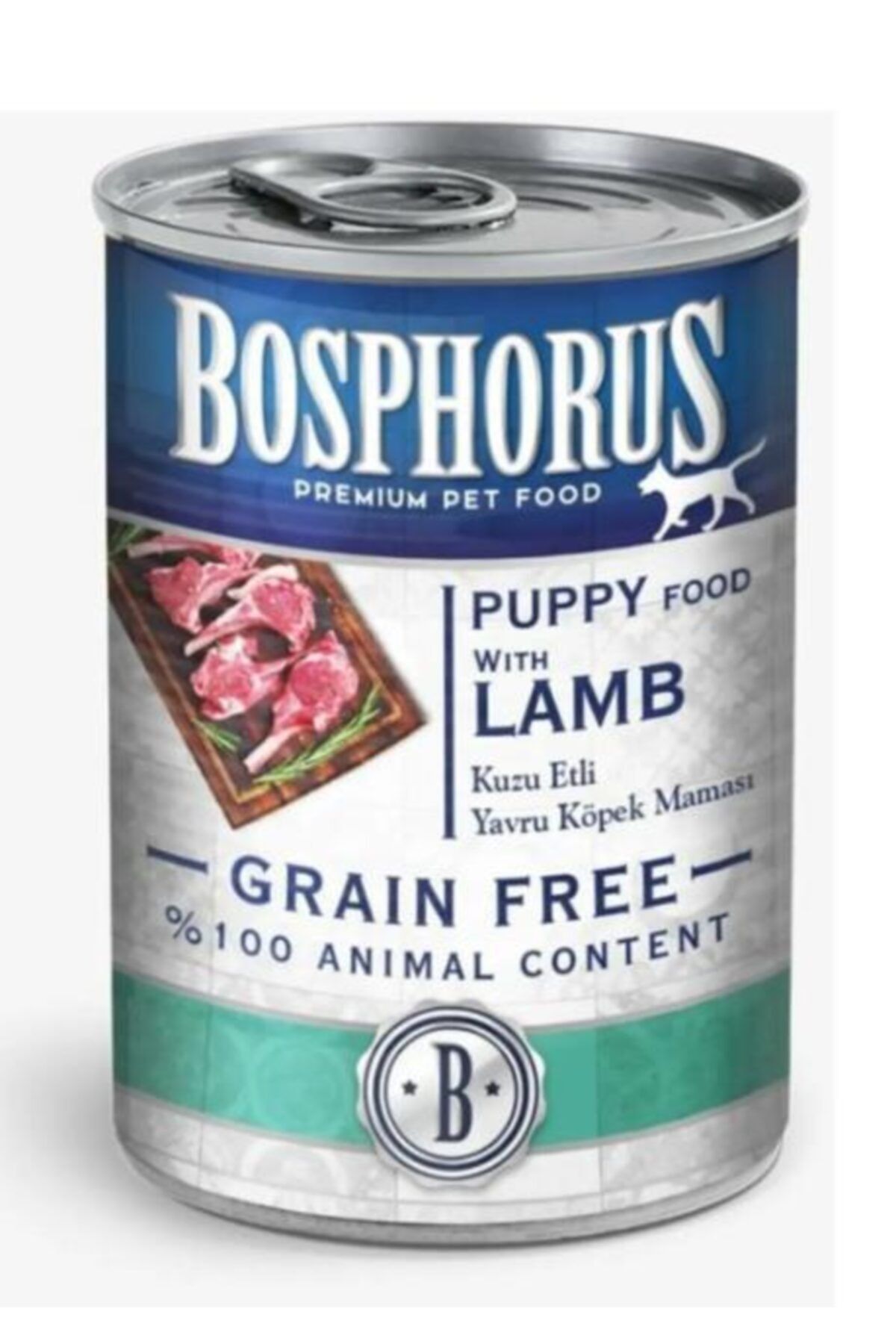 Bosphorus Tahılsız Kuzu Etli Yavru Köpek Konservesi 400 gr 6 Adet