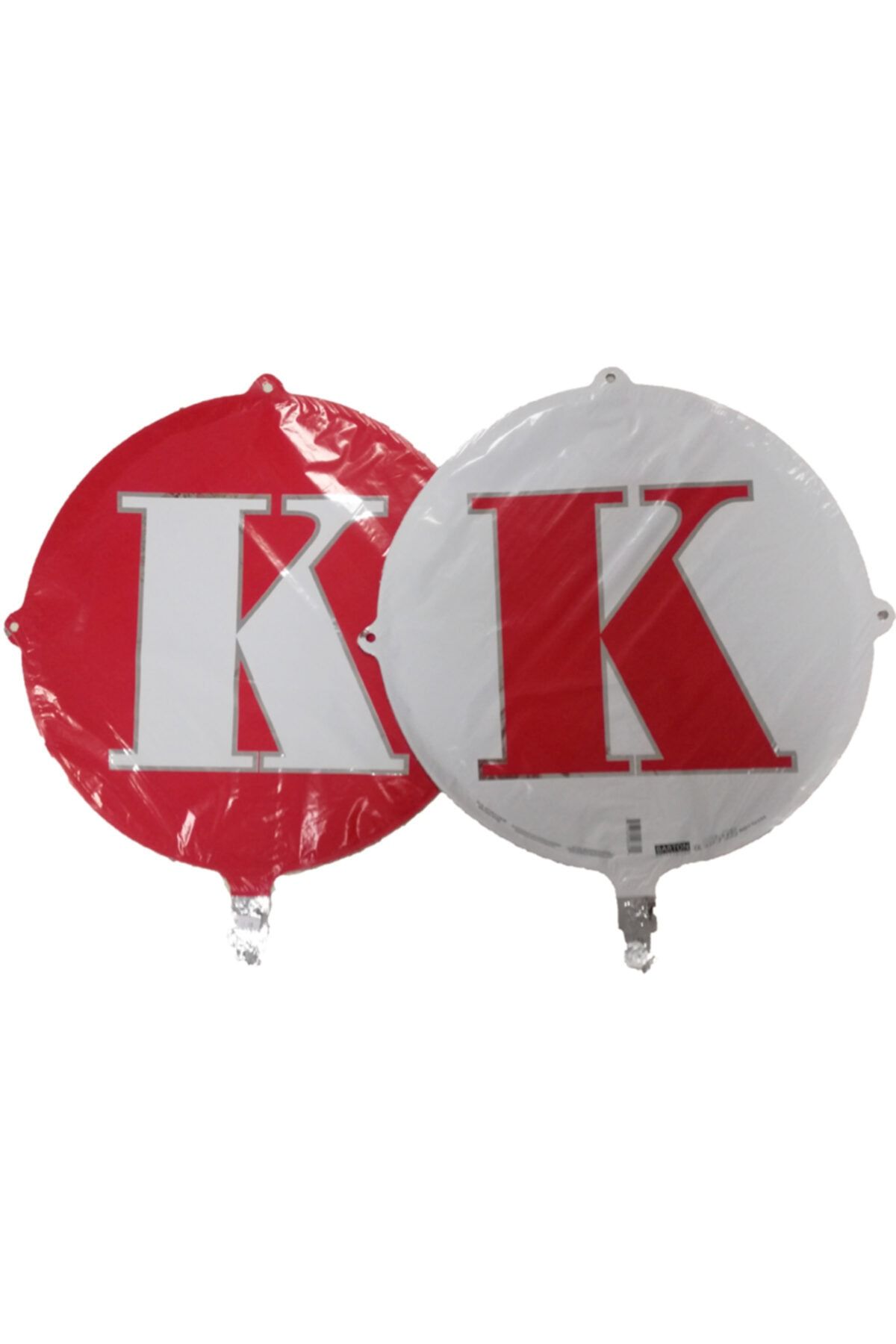 Eventpartystore Folyo Balon Harf K Kirmizi Beyaz 18 Trendyol