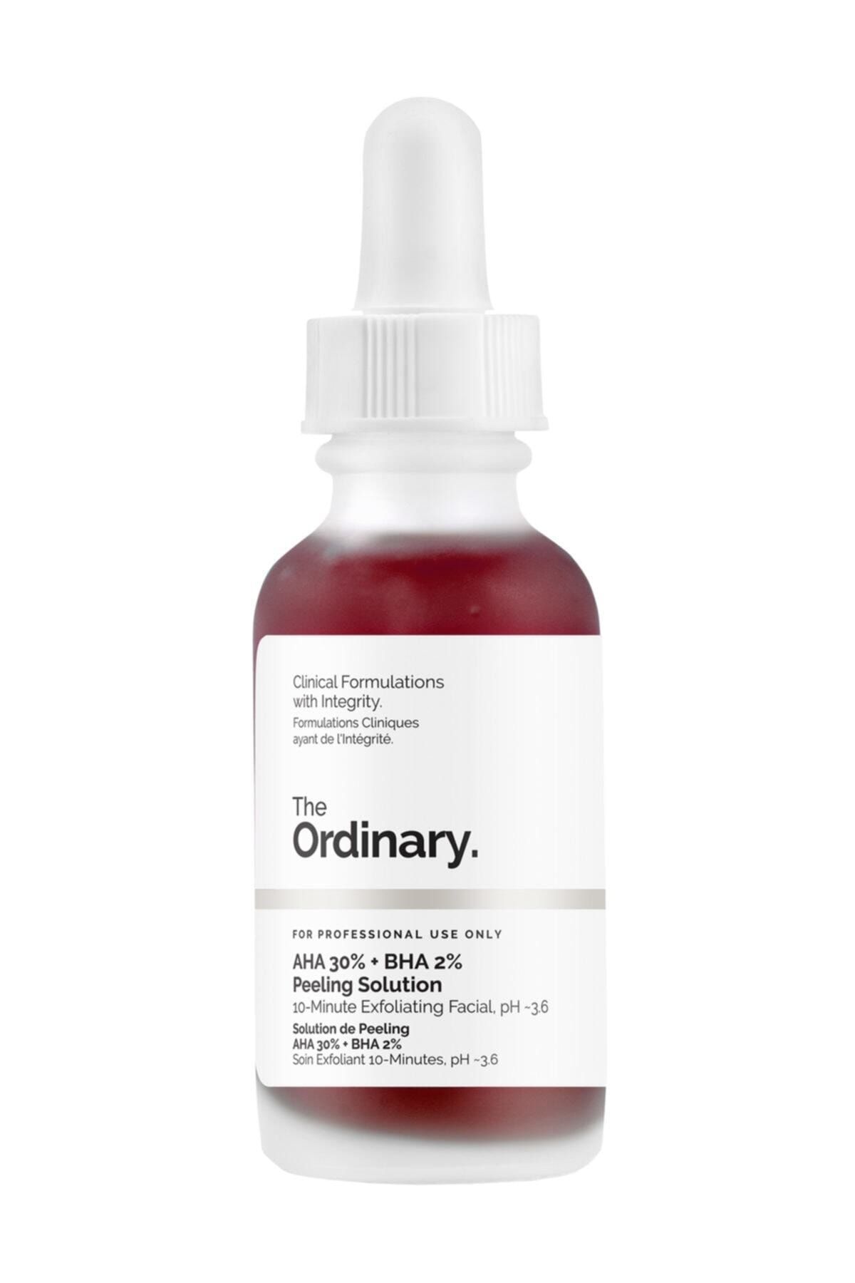 the ordinary aha 30 bha 2 peeling solution peeling maskesi fiyati yorumlari trendyol