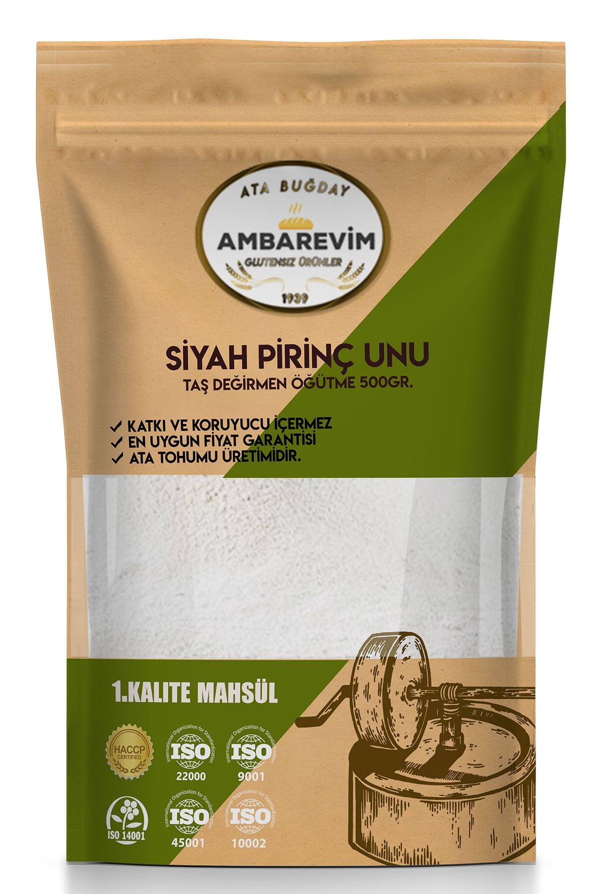 ambarevim siyah pirinc unu 500gr fiyati yorumlari trendyol