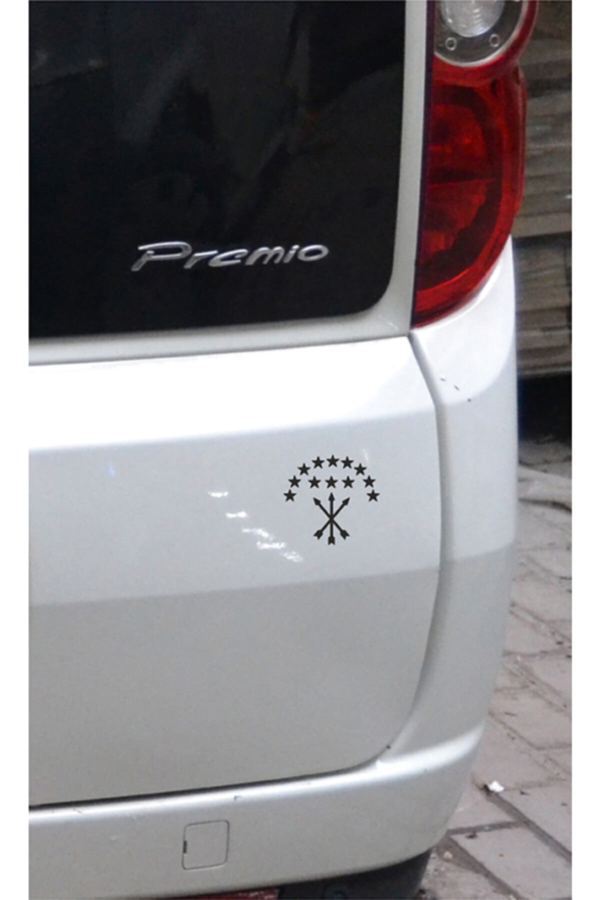 anahtarlıksepeti Adige Bayrak Folyo Etiket Siyah 8 Cm