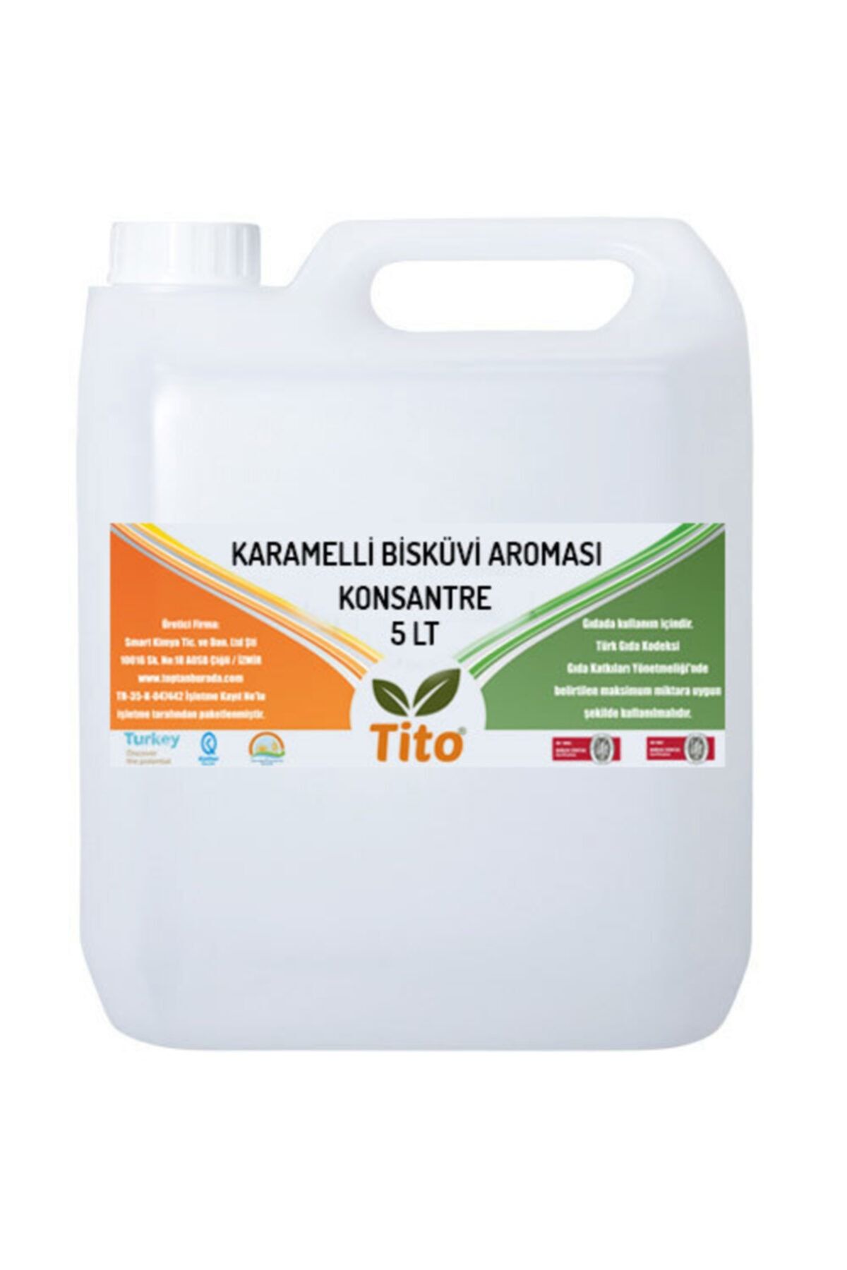 tito Karamelli Bisküvi Aroması 5 Lt