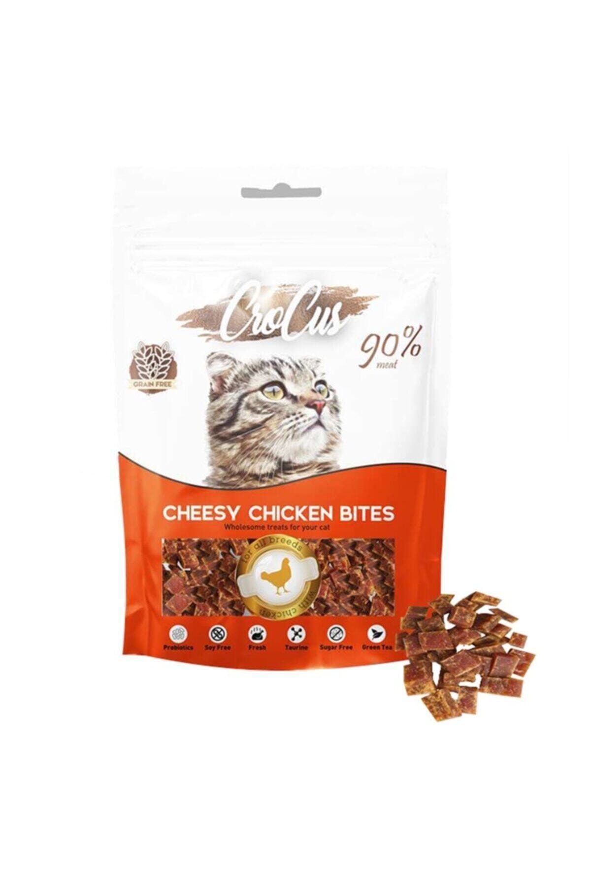 Crocus Ödül Cat Cheesy Chicken Bites 80 Gr