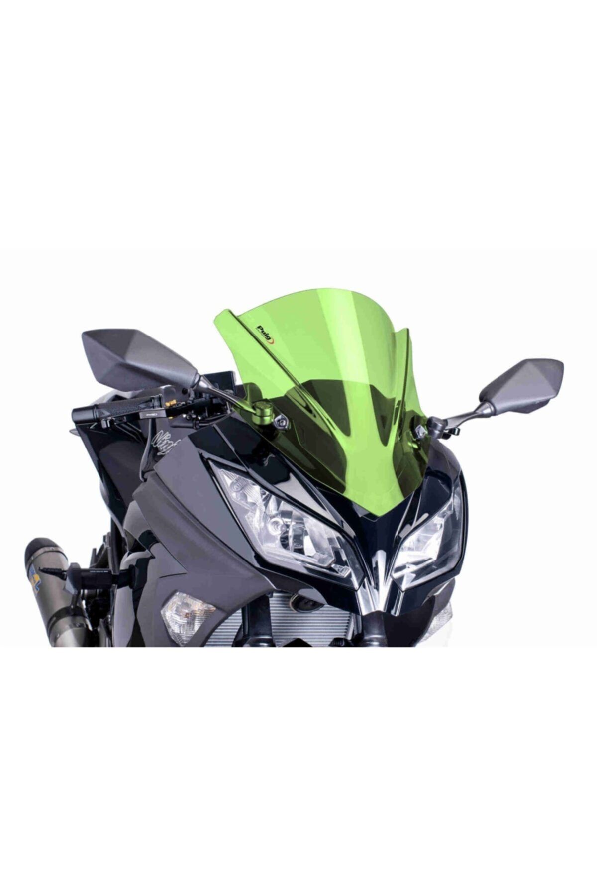Puig 6463v Kawasaki Ninja 300 Yeşil Racing Ön Cam