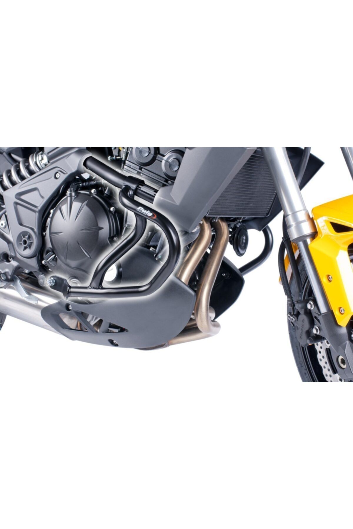 Puig Kawasaki Versys (10-12) Siyah Motosiklet Koruma Demiri