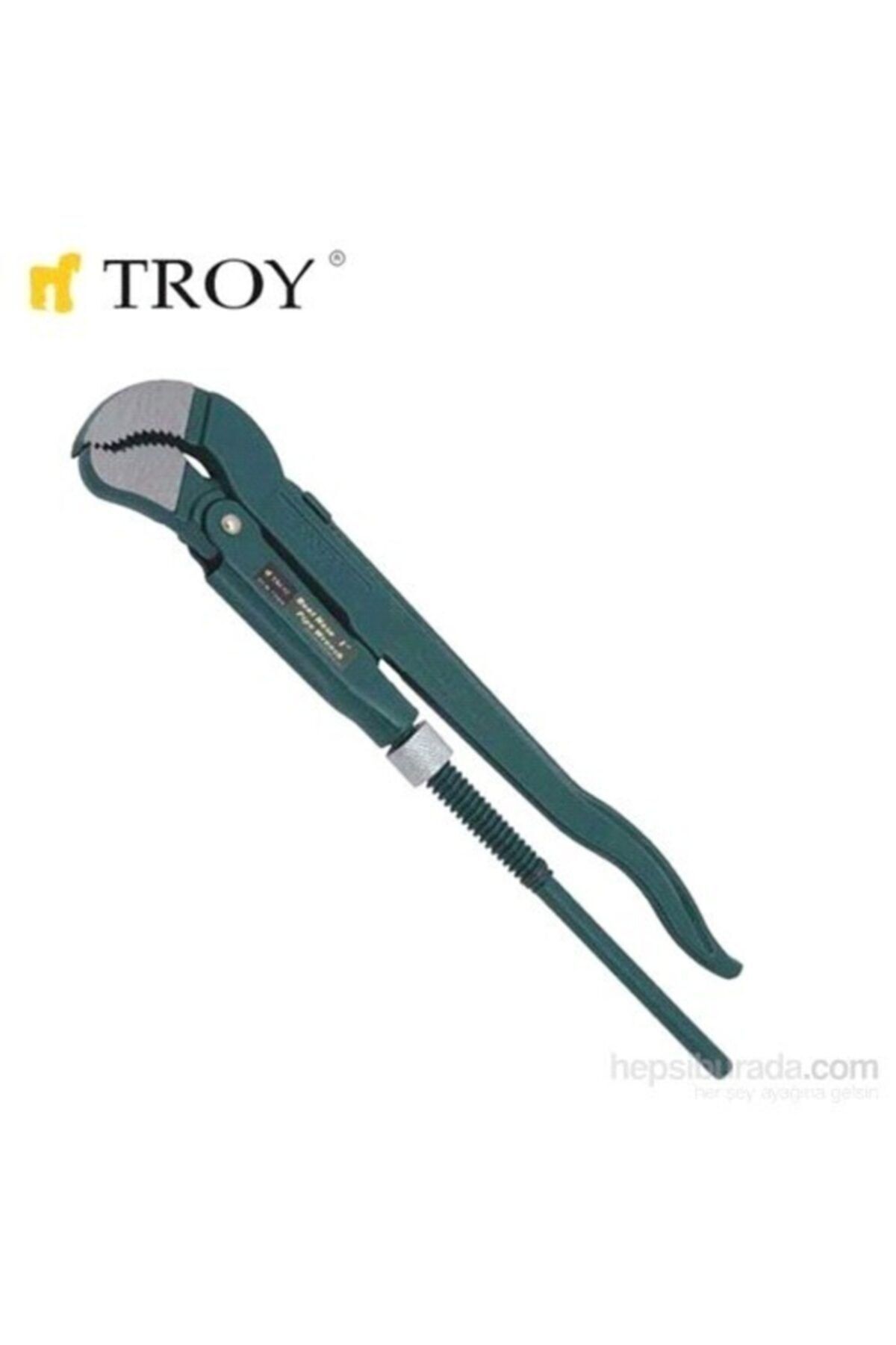 TROY 21010 Maşalı Boru Anahtarı - Isveç Modeli 1” (1 Parmak)