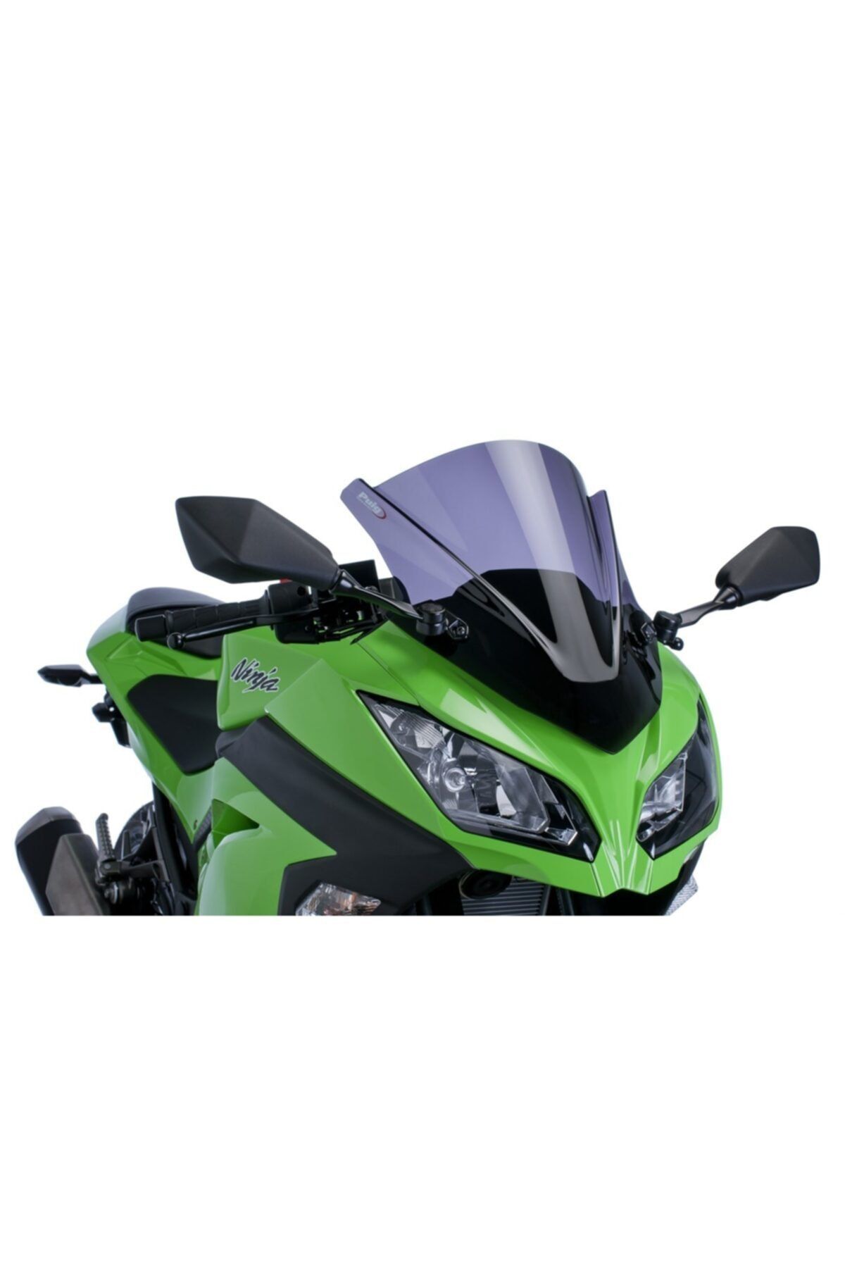 Puig 6463f Kawasaki Ninja 300 Koyu Füme Racing Ön Cam