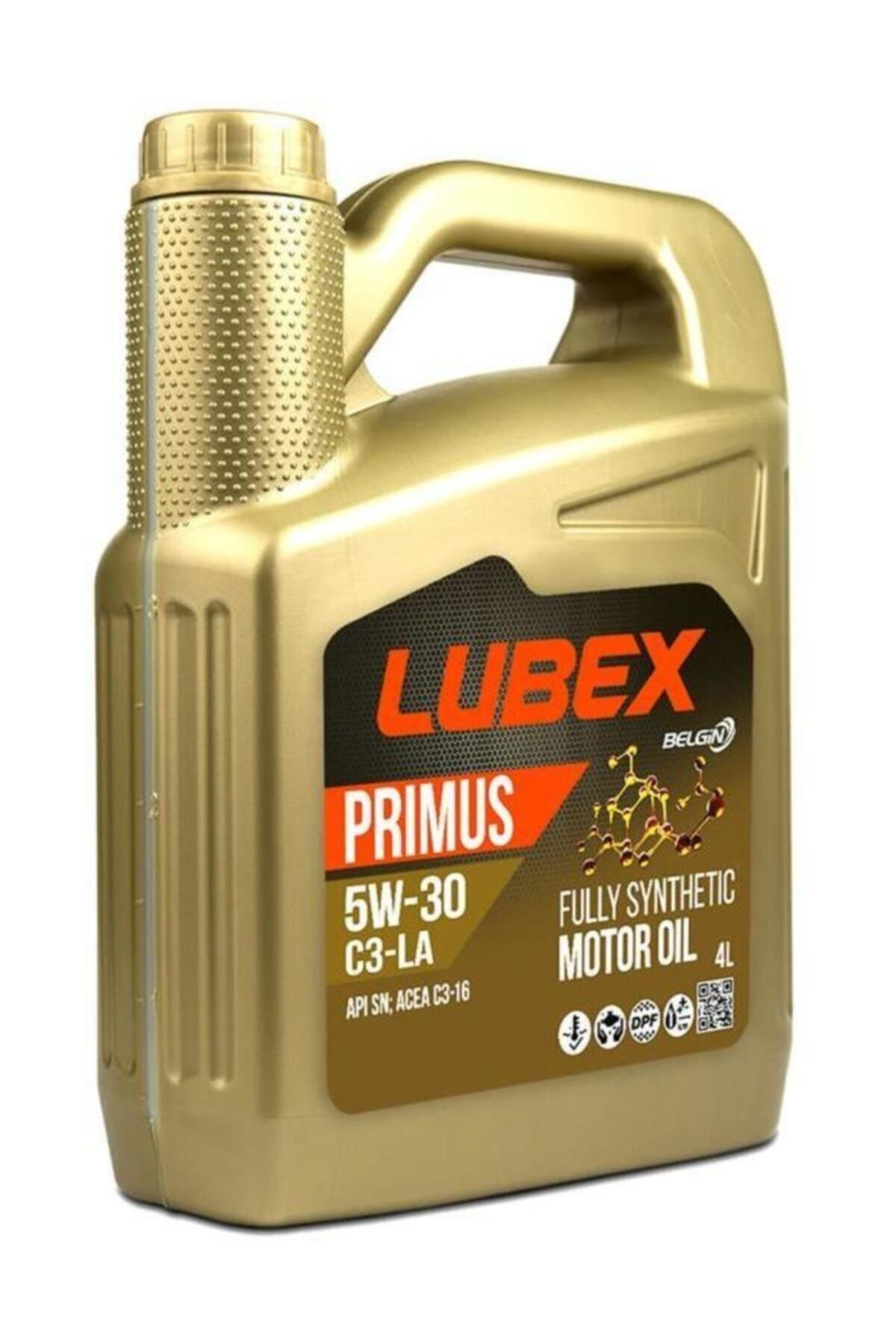 Lubex Primus C3-la 5w/30 4 Lt Partiküllü Motor Yağı