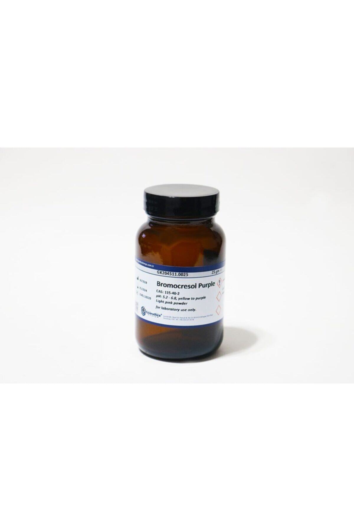 Gündüz Kimya Bromkresol Moru - Bromkresol Purpur - Bromocreso Purple Indicator - 25 Gram