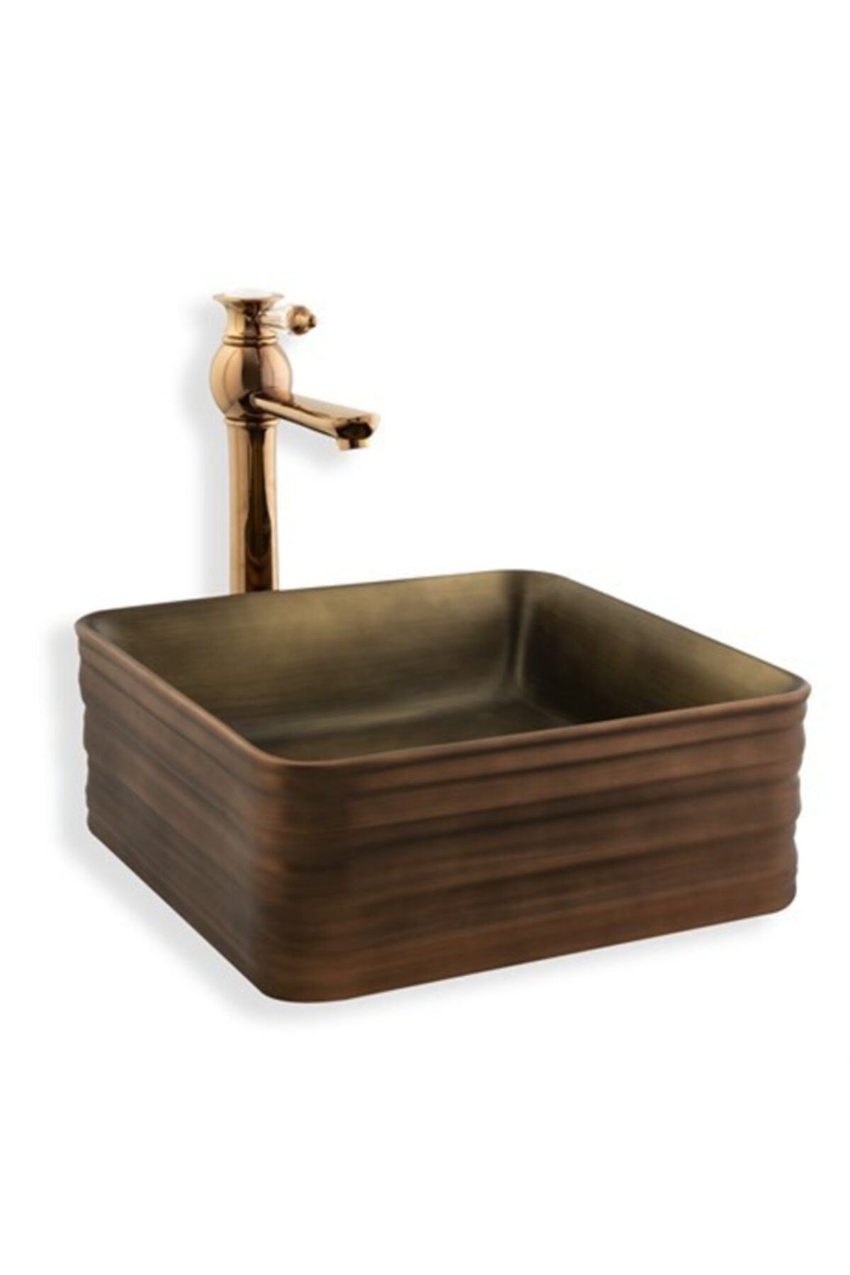 LENA E-2105c Tezgah Üstü Porselen Lavabo
