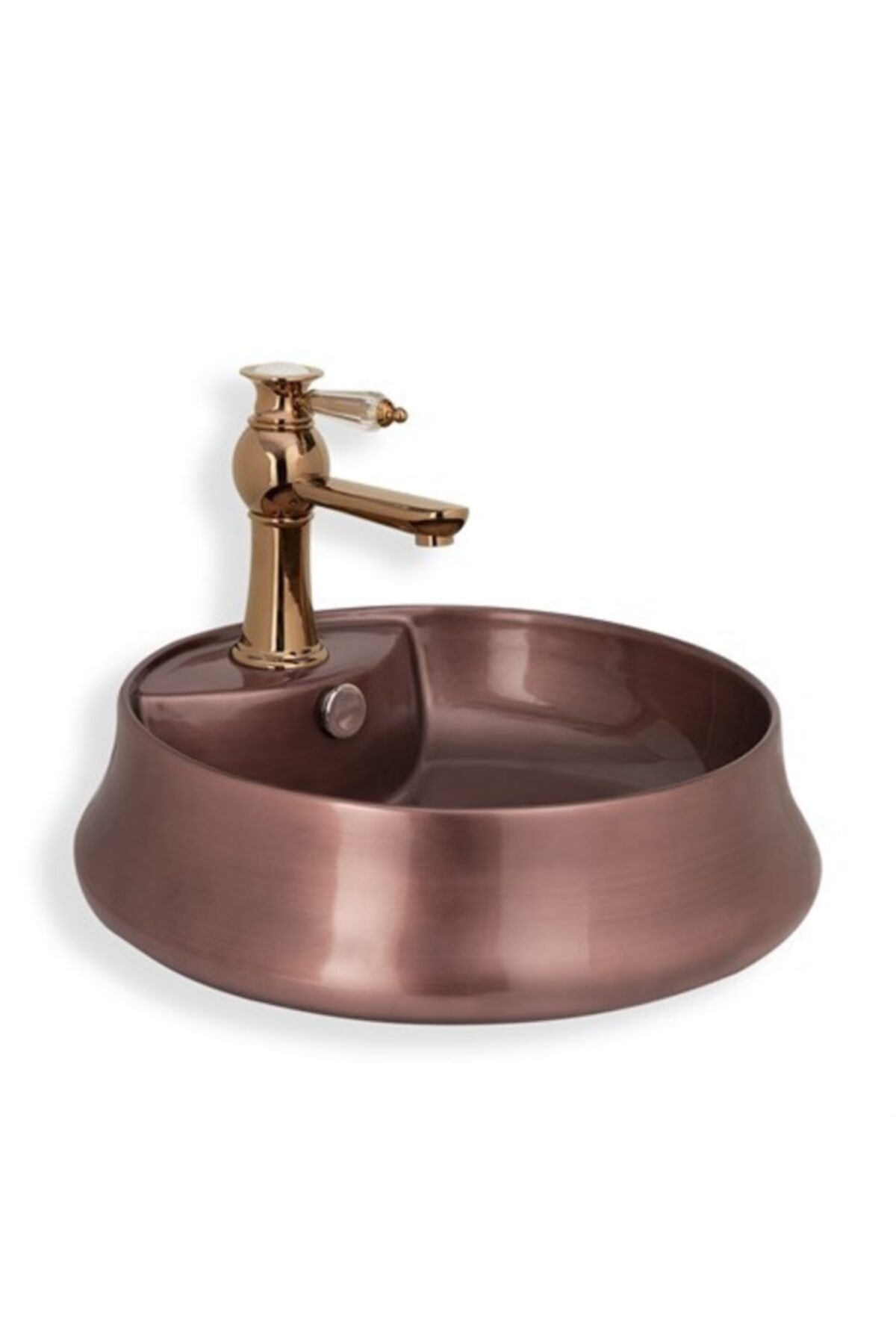 LENA E-4045-1 Tezgah Üstü Porselen Lavabo