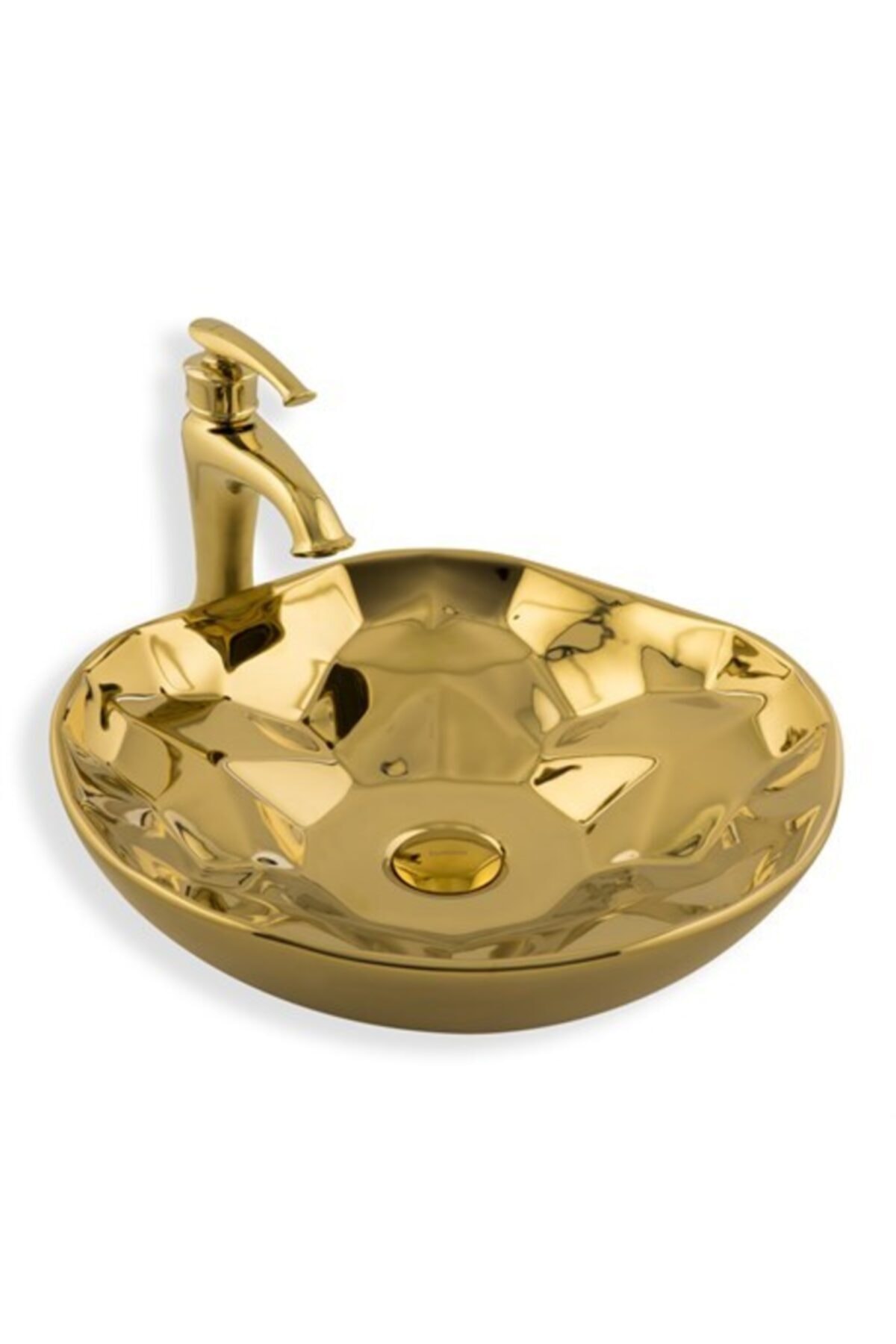 LENA E-5006a Tezgah Üstü Porselen Lavabo